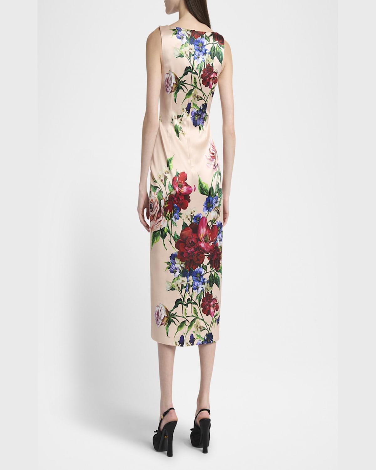 floral-print midi dress Product Image