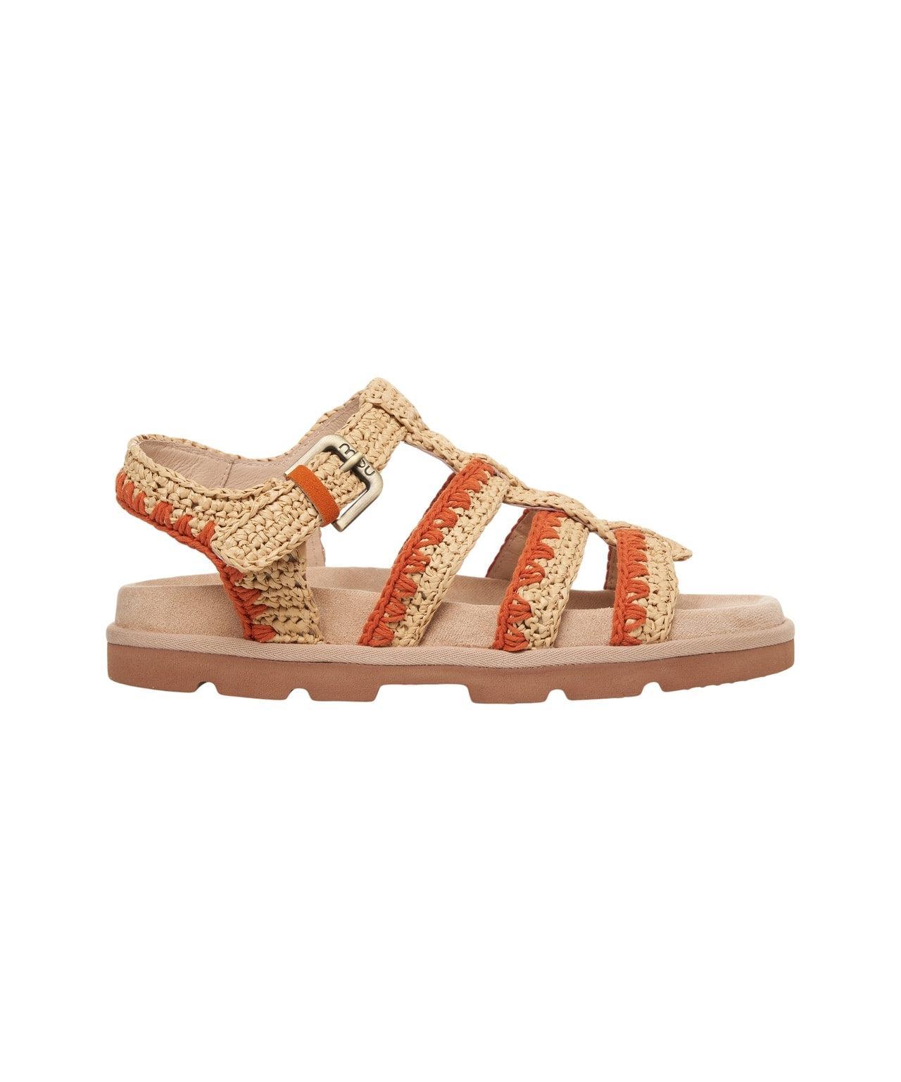 Raffia Sandals Product Image