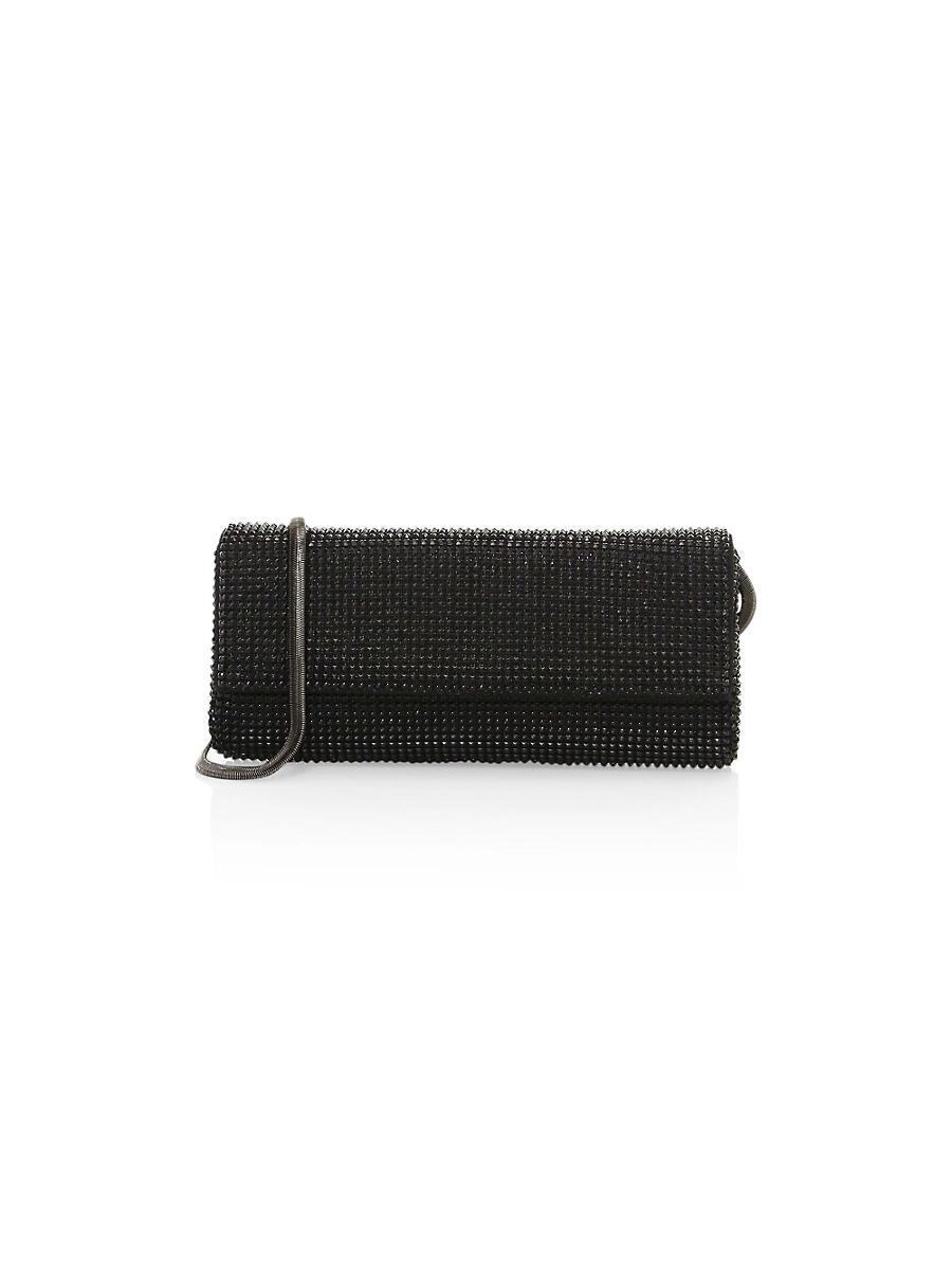 Womens Pyramid Mesh Clutch Product Image