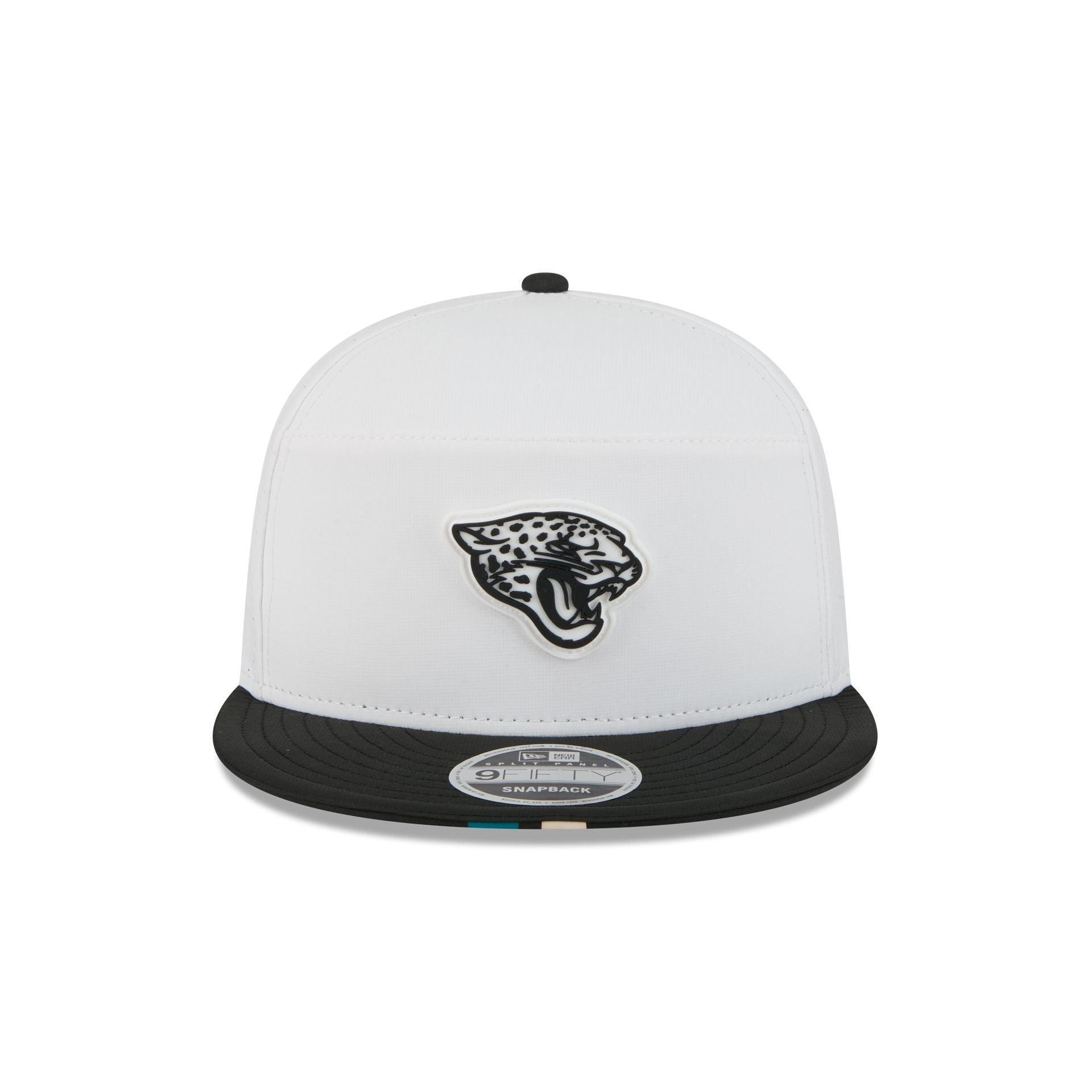 Jacksonville Jaguars 2025 Training Split Panel 9FIFTY Snapback Hat Male Product Image