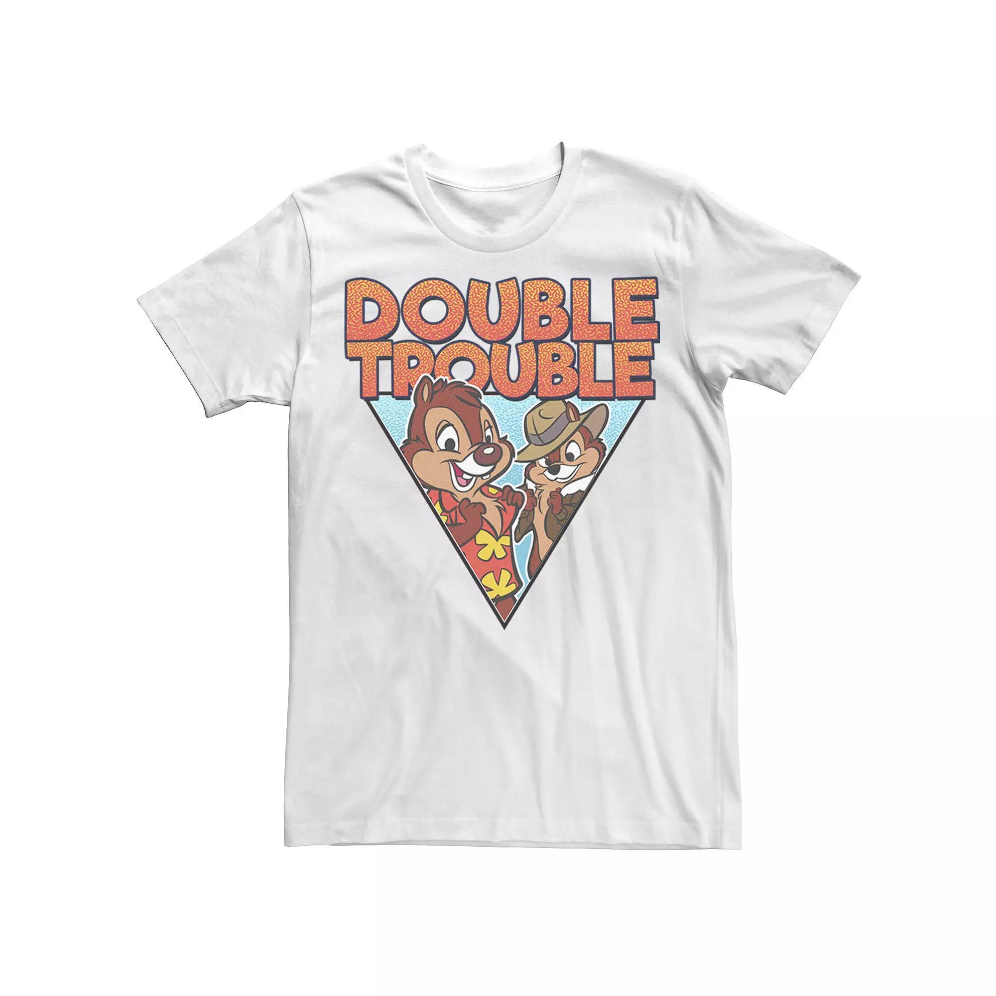 Big & Tall Disney Chip 'N Dale "Double Trouble" Tee, Men's,  Product Image