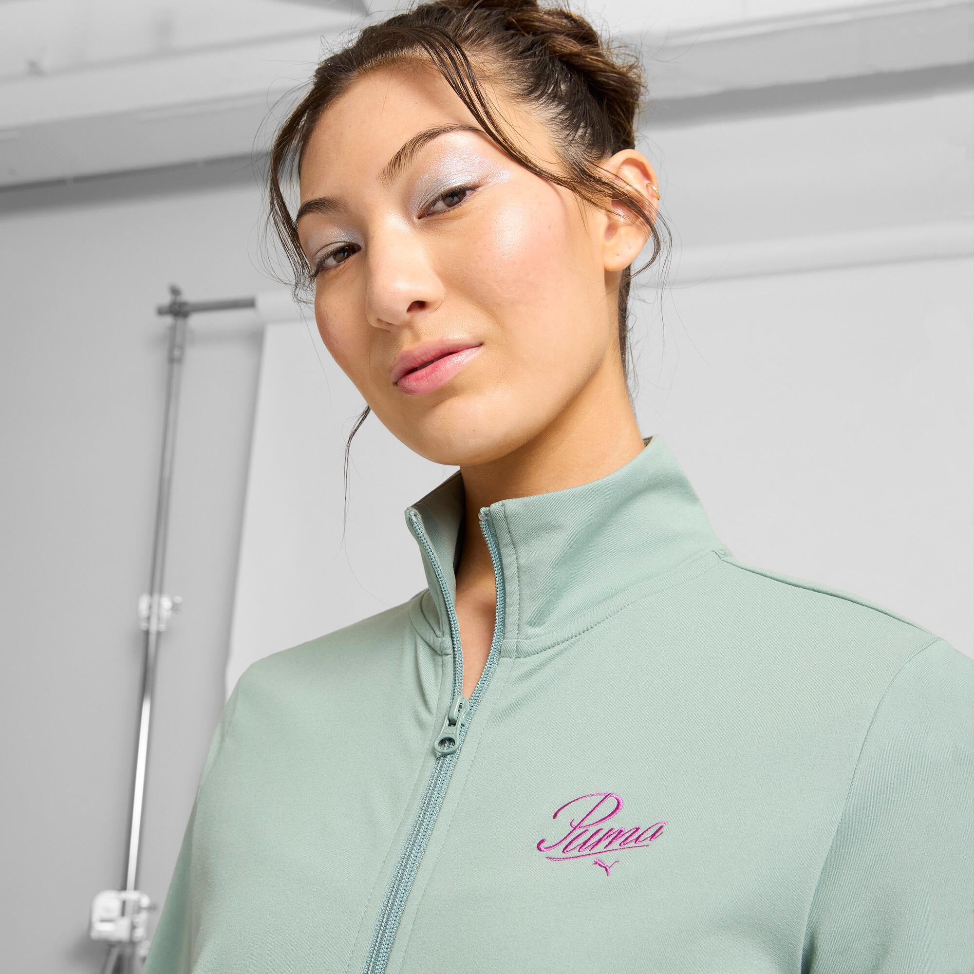 PUMA ESS Script Women's Full-Zip Jacket Product Image