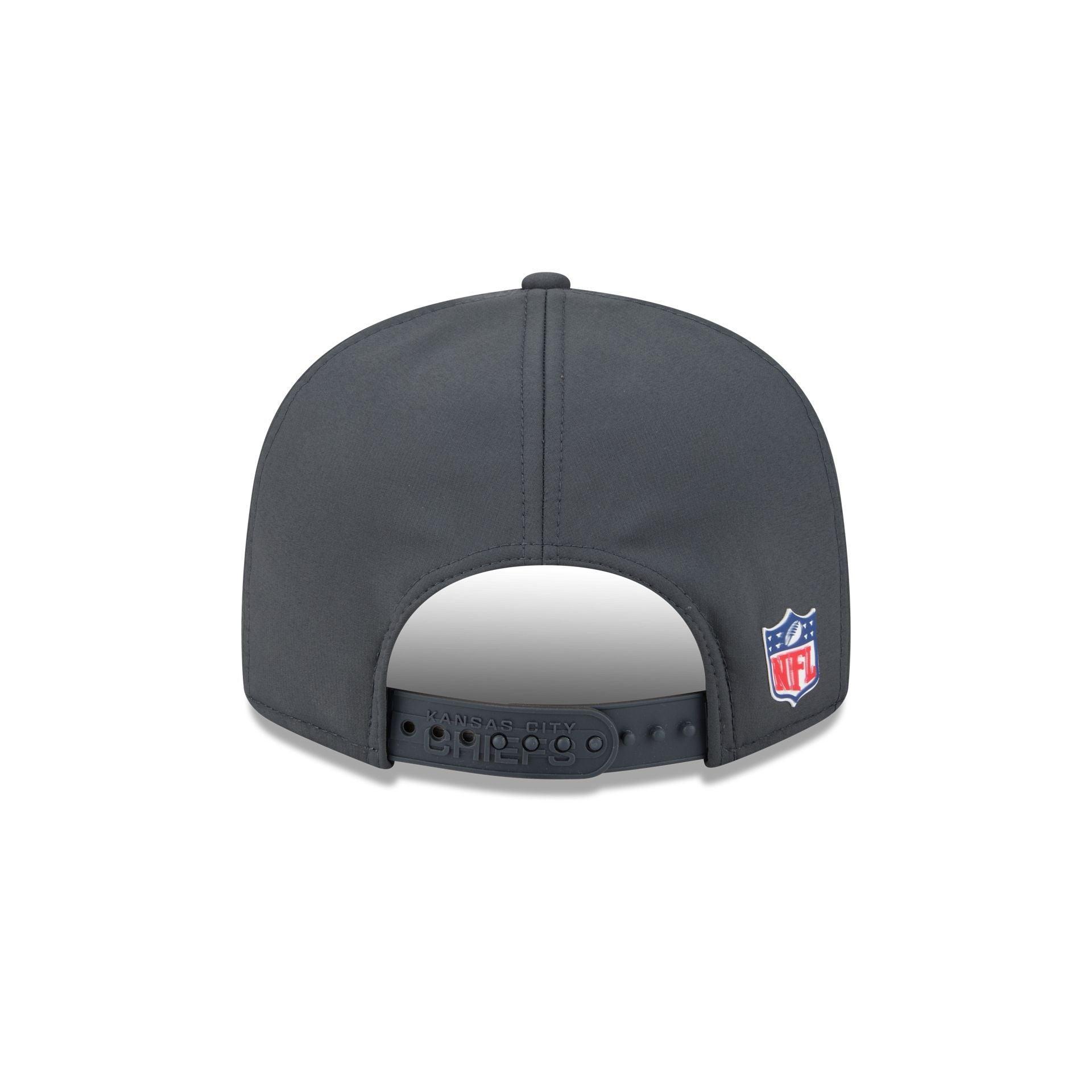 Kansas City Chiefs 2025 Sideline Hot Weather Split Panel 9FIFTY Snapback Hat Male Product Image