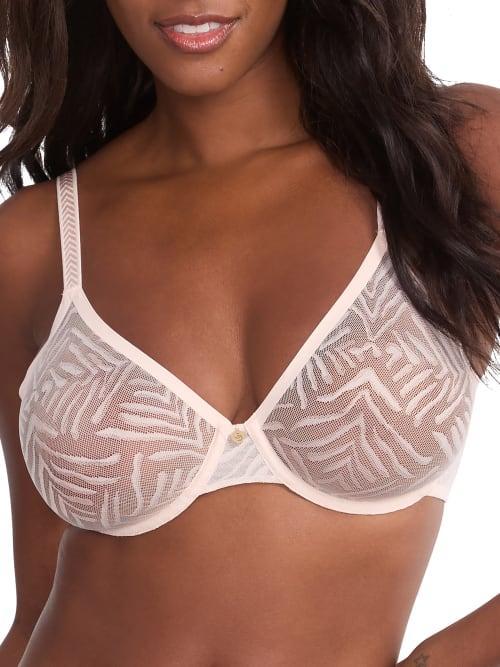 Allure Stripes Unlined Bra Product Image