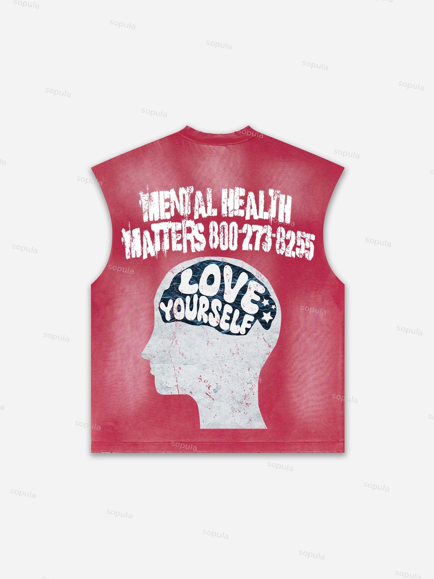 Basketball Dreams Boys Print Distressed Tank Top Product Image