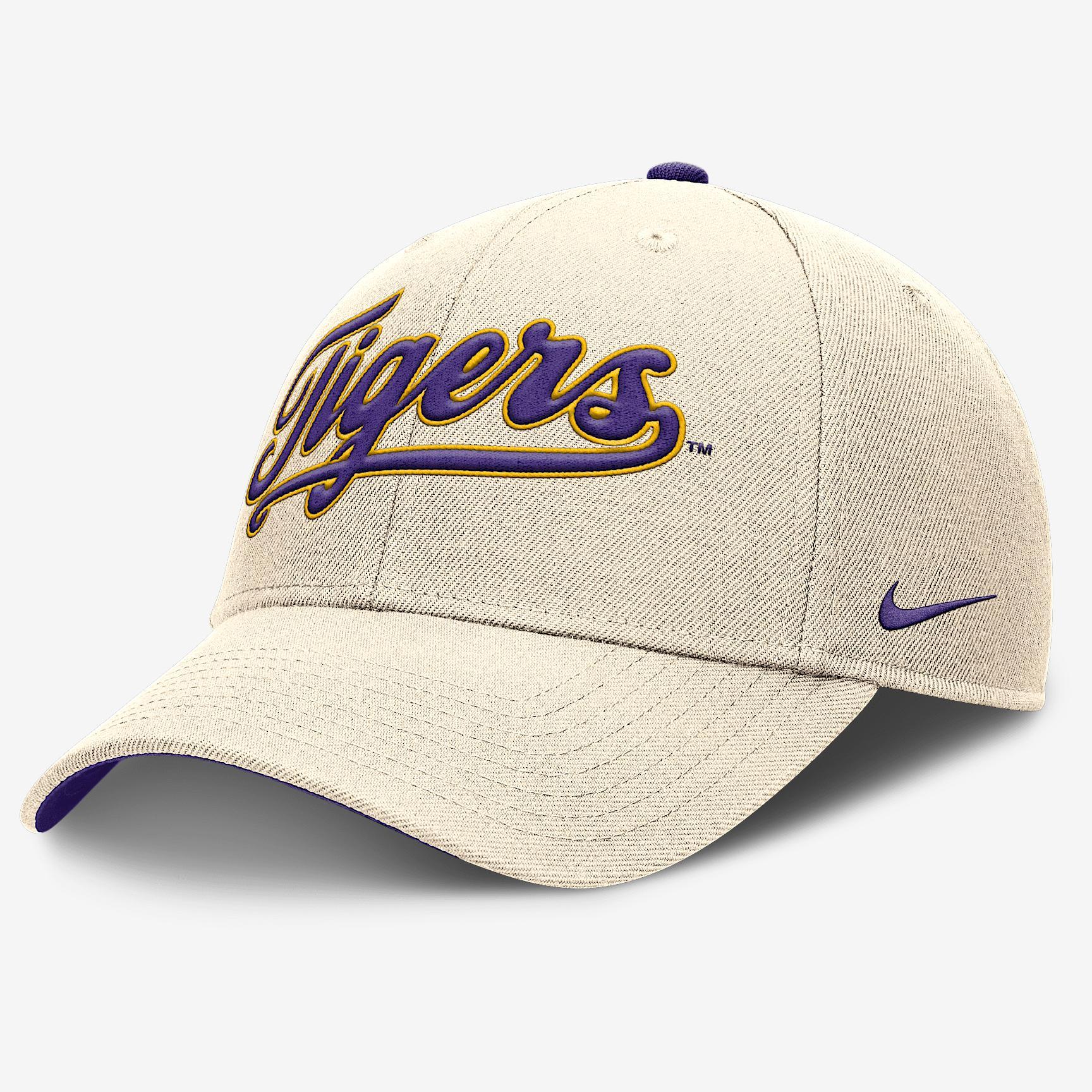 LSU Tigers Primetime Rise Nike Men's College Adjustable Hat Product Image