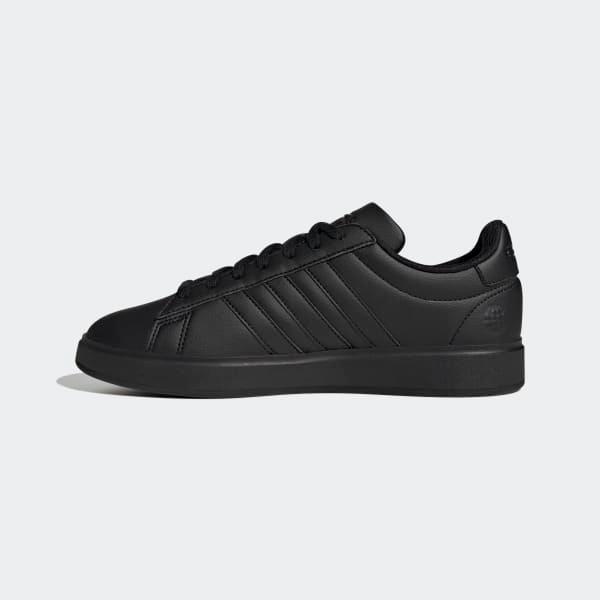 adidas Grand Court Shoes Core Black 12 Mens Product Image