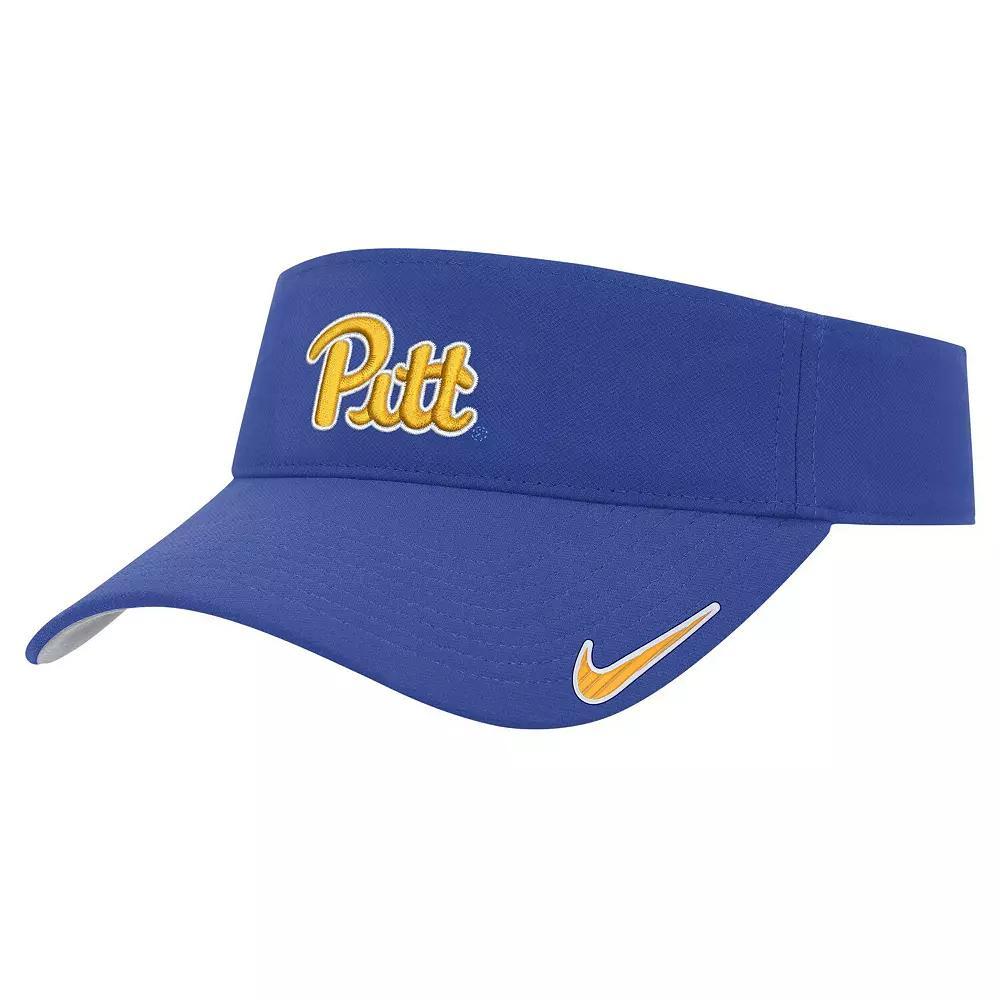 Men's Nike Royal Pitt Panthers 2024 Sideline Ace Performance Adjustable Visor, Blue Product Image