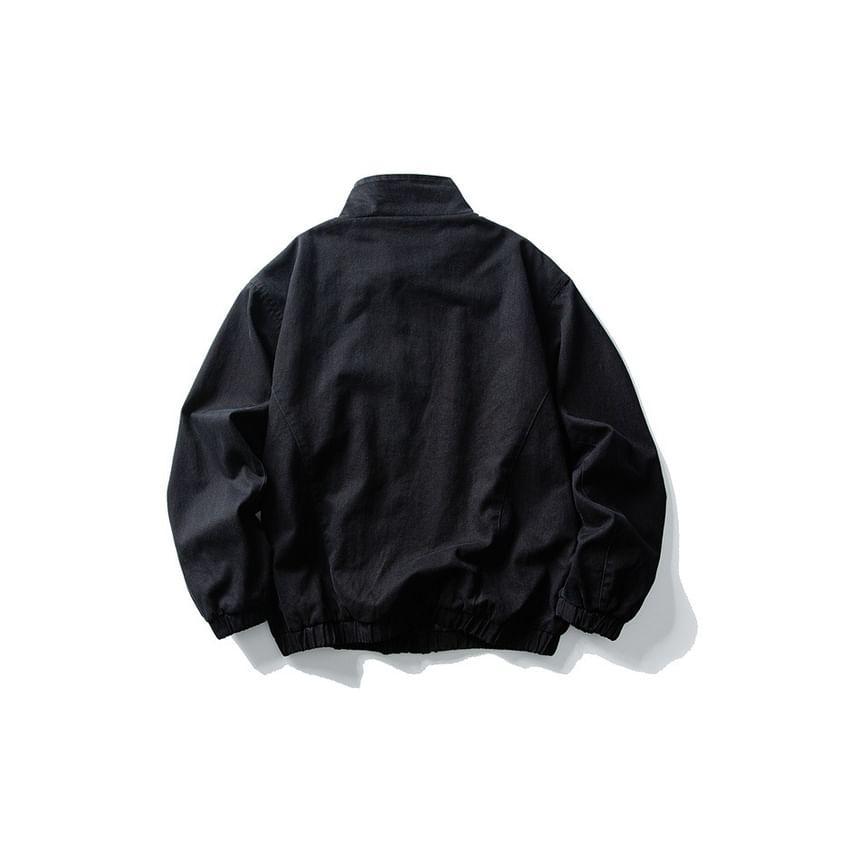 Stand-Collar Overfit Jacket Product Image