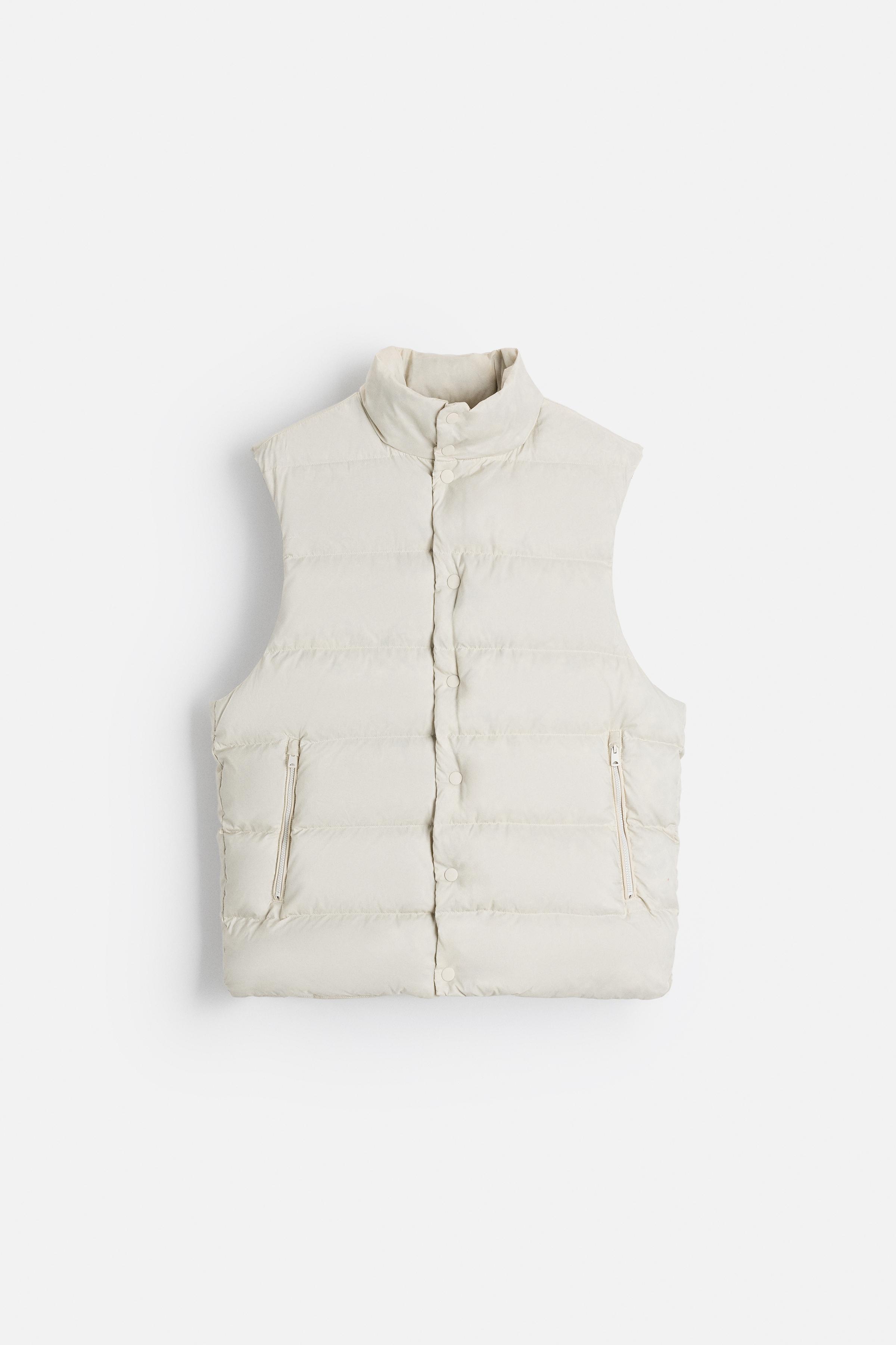 WATER REPELLENT 100% FEATHER DOWN VEST Product Image