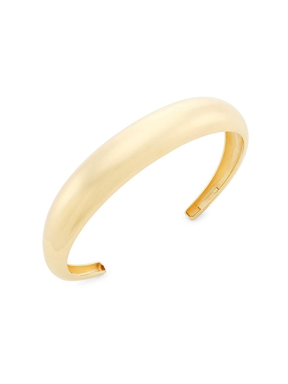 Womens Aura 14K Yellow Gold Medium Cuff Product Image