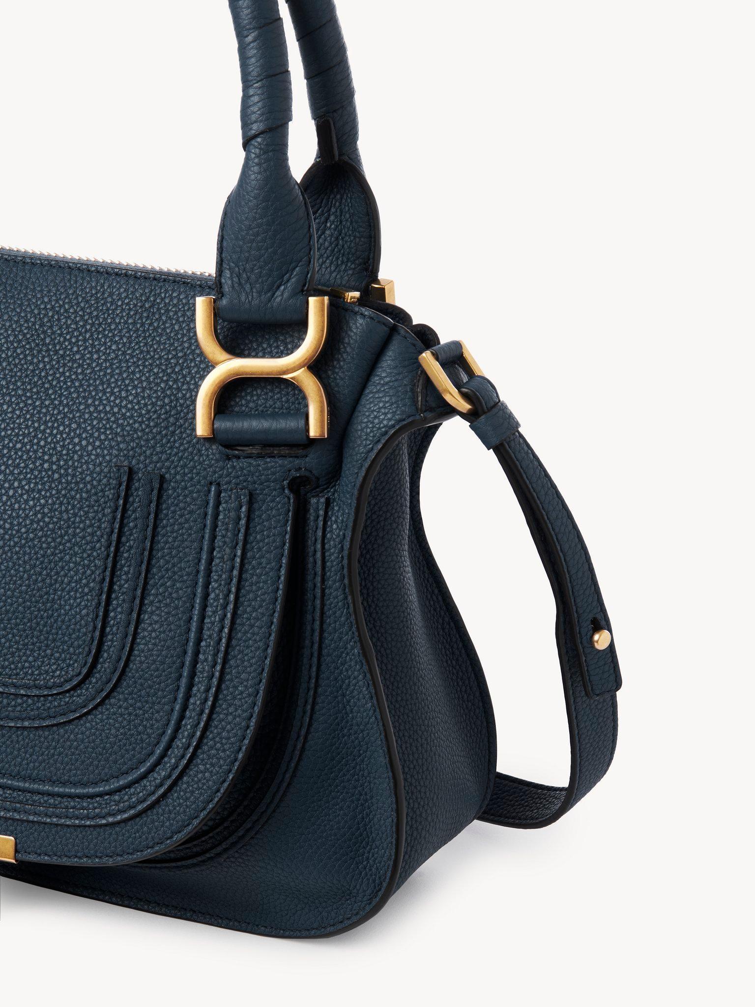 Small Marcie bag in grained leather Product Image