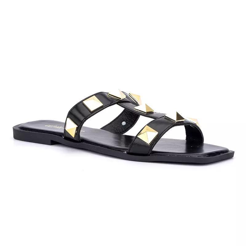 Olivia Miller Zoey Womens Slide Sandals Product Image