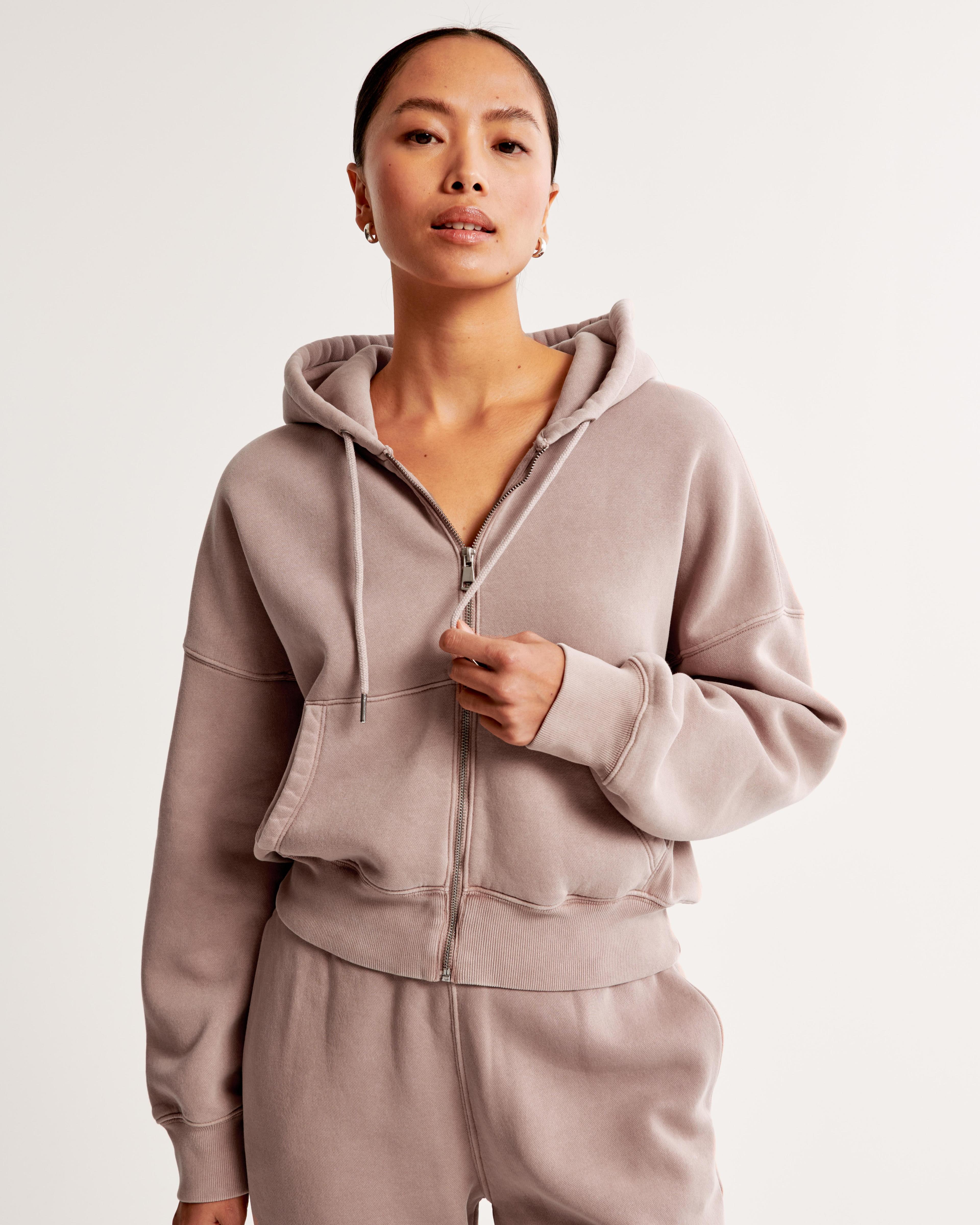 Essential Ribbed Sunday Hooded Full-Zip Product Image