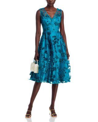 Floral Appliqué Dress Product Image