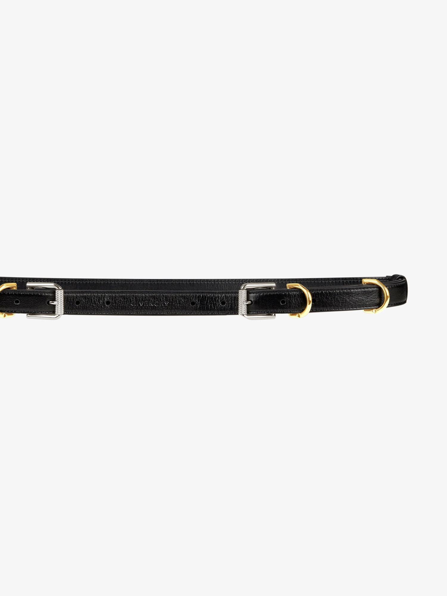 Voyou belt in leather Product Image