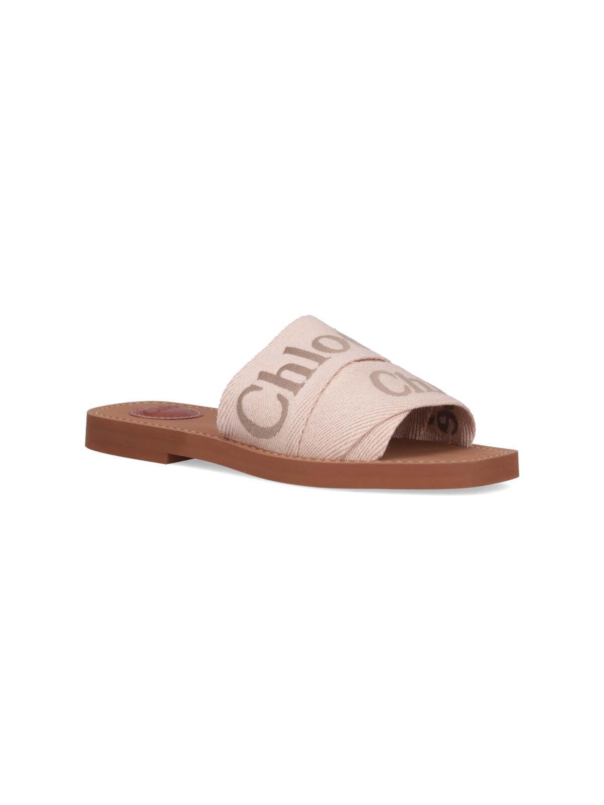 Woody Sandals In Beige Product Image