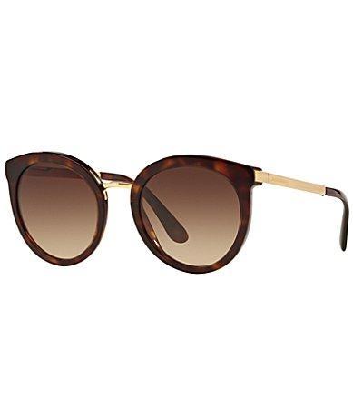 Dolce  Gabbana Womens Dg4268 52mm Round Sunglasses Product Image