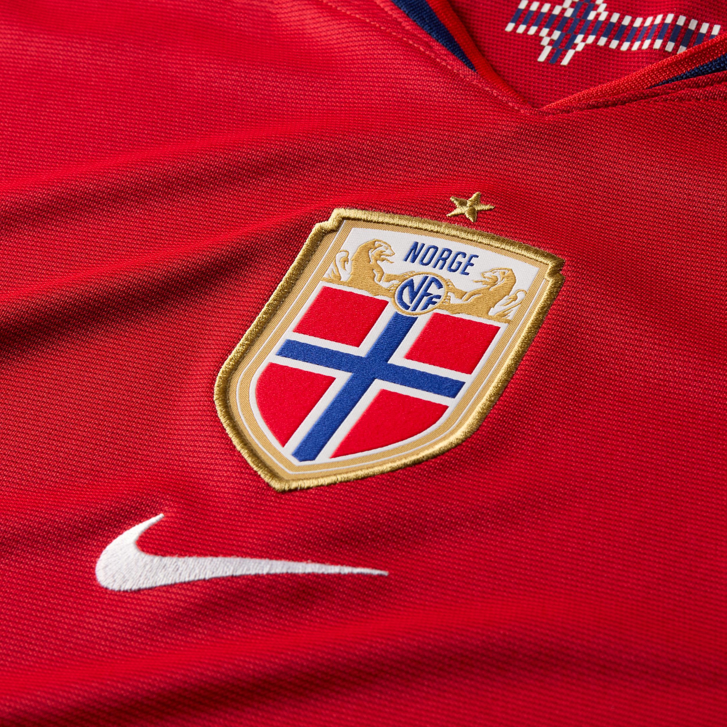 Norway 2025 Stadium Home (Team) Nike Men's Dri-FIT Soccer Replica Jersey Product Image