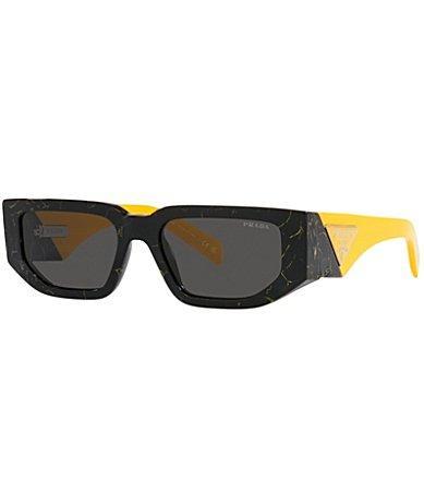 Men's Gradient Rectangle Sunglasses Product Image