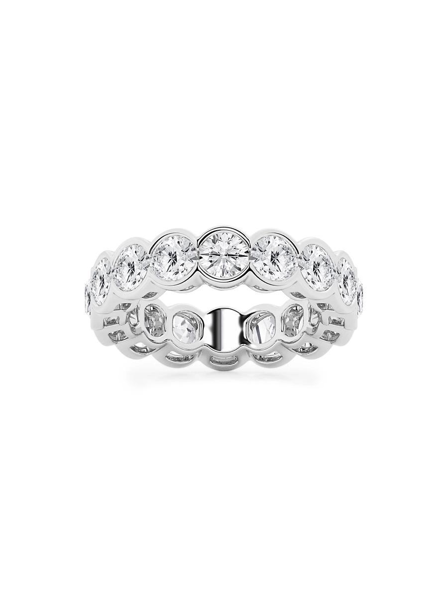 Womens Platinum & Round Lab-Grown Diamond Eternity Band/2.00-5.00 TCW Product Image