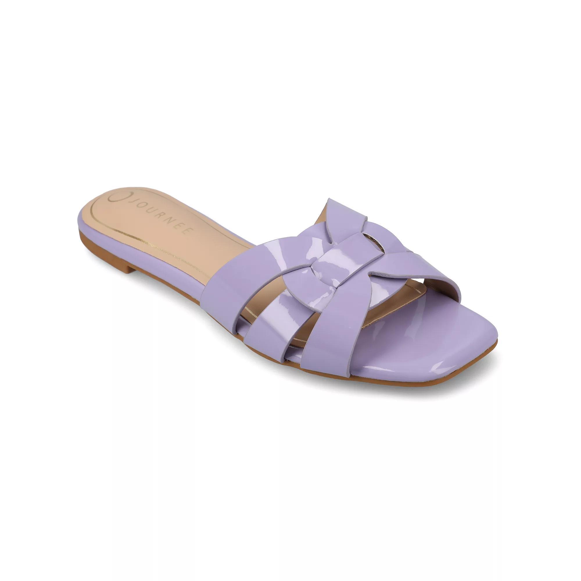 Journee Collection Womens Arrina Flat Sandal Product Image