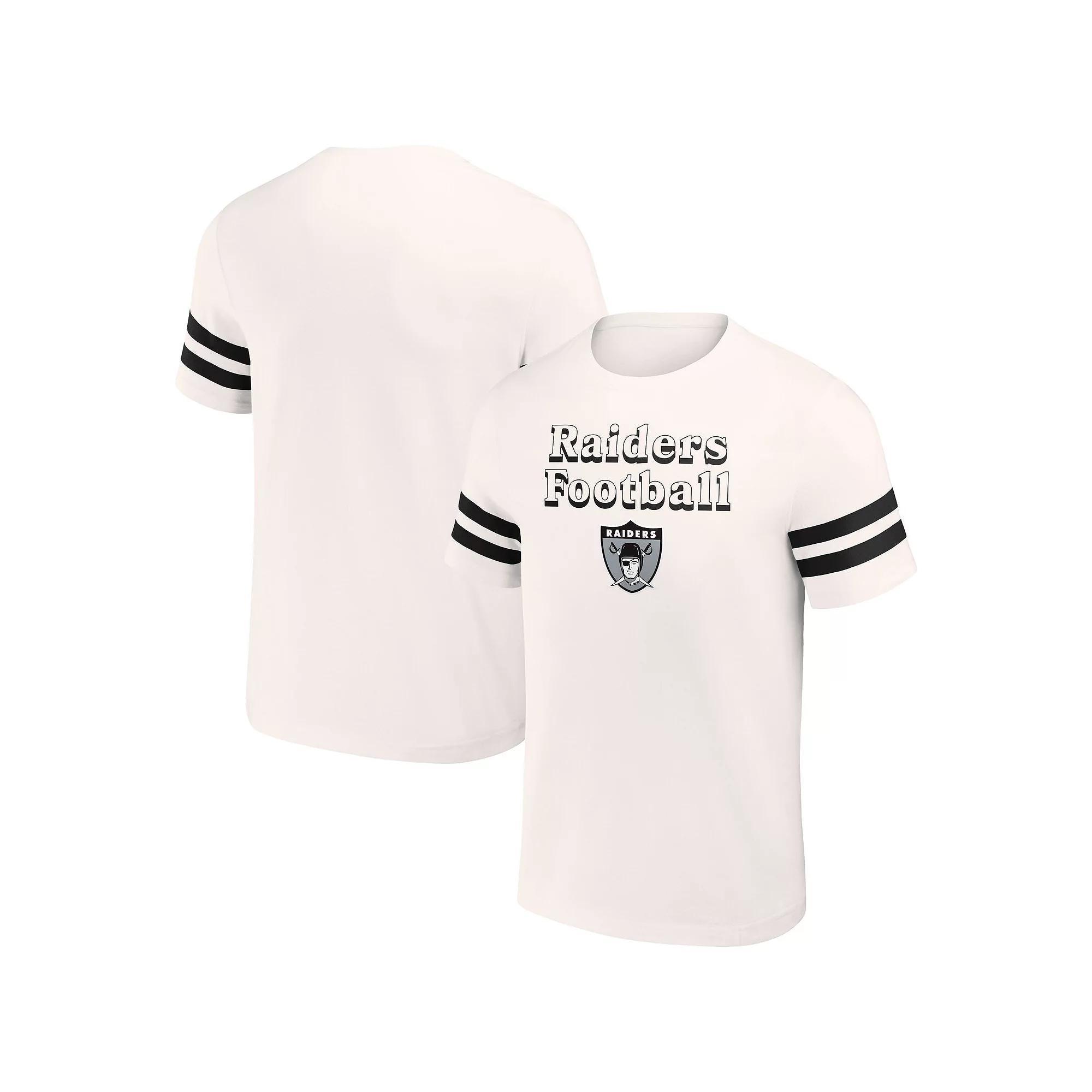 Men's NFL x Darius Rucker Collection by Fanatics Cream Las Vegas Raiders Vintage T-Shirt, Size: 2XL, Lvr Beige Product Image