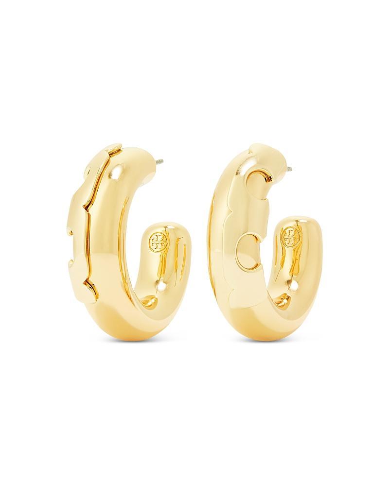 Tory Burch Essential Hoop Earrings Product Image