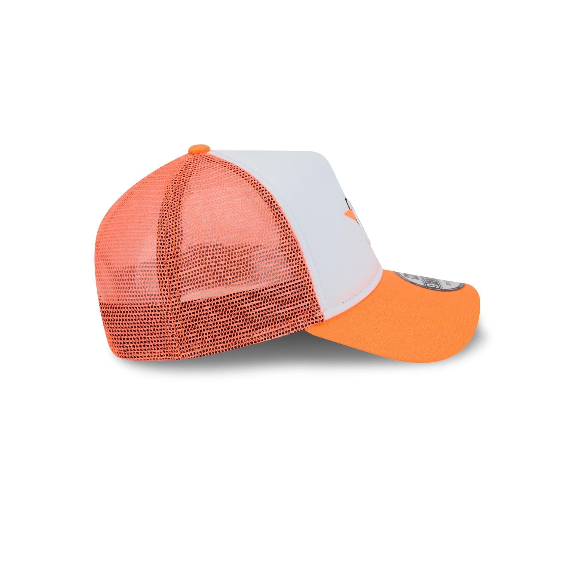 Houston Astros Hi Vis Doodle 9FORTY A-Frame Trucker Hat Male Product Image