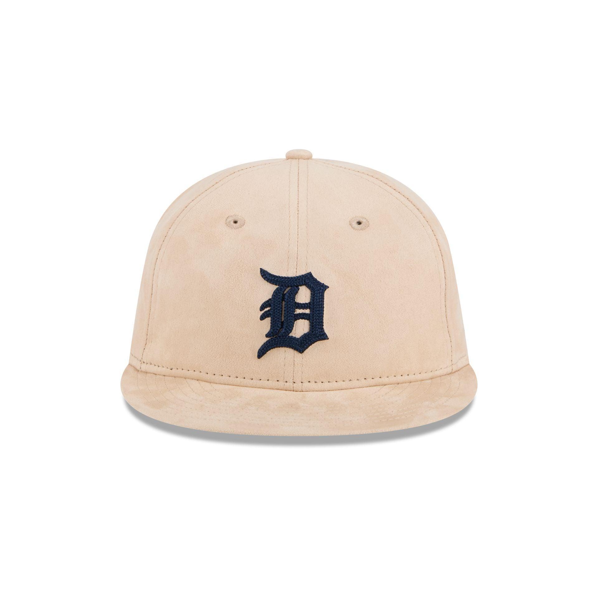 Detroit Tigers Stone Suede Retro Crown 9FIFTY Snapback Hat Male Product Image