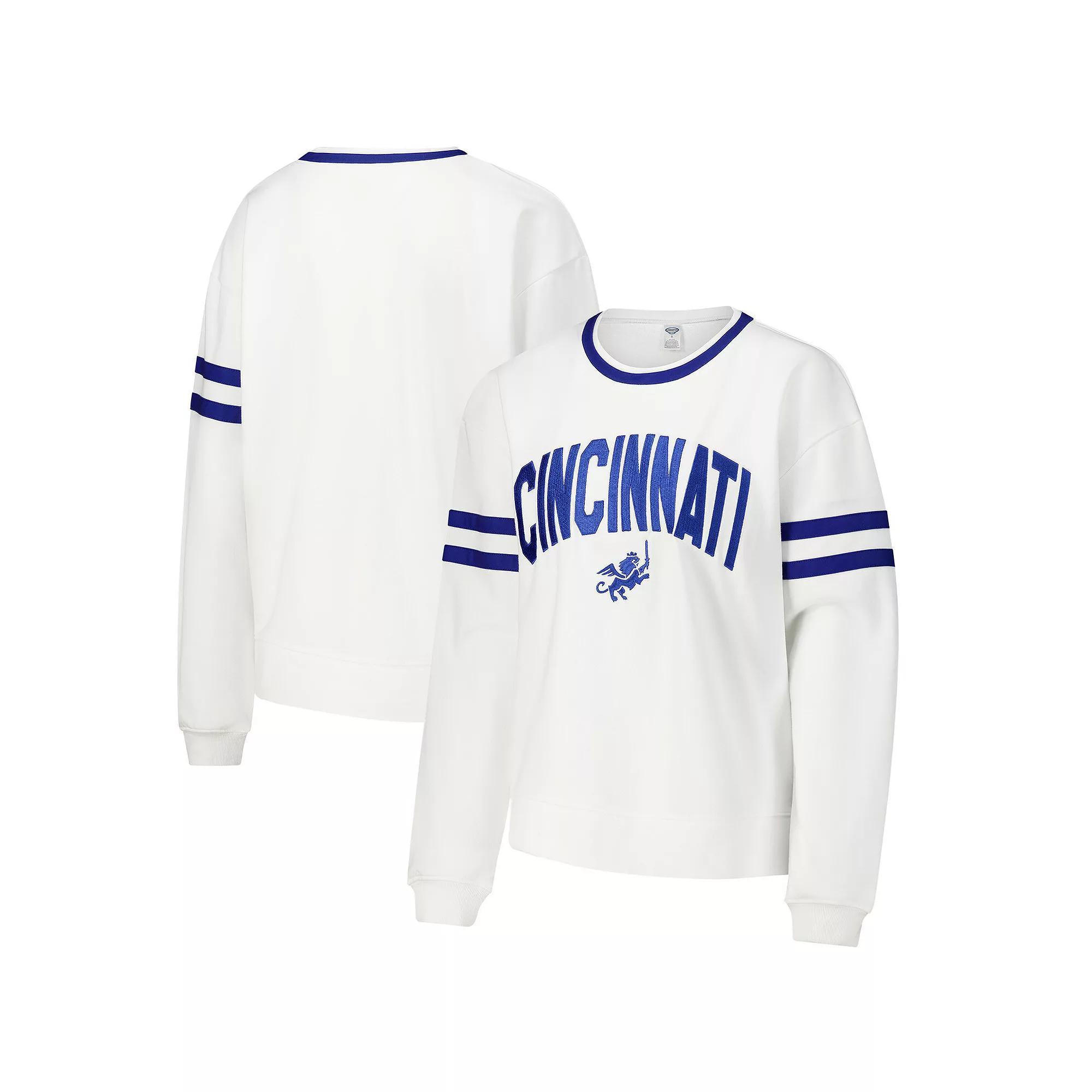 Women's Concepts Sport White FC Cincinnati Borough Long Sleeve T-Shirt,  Product Image