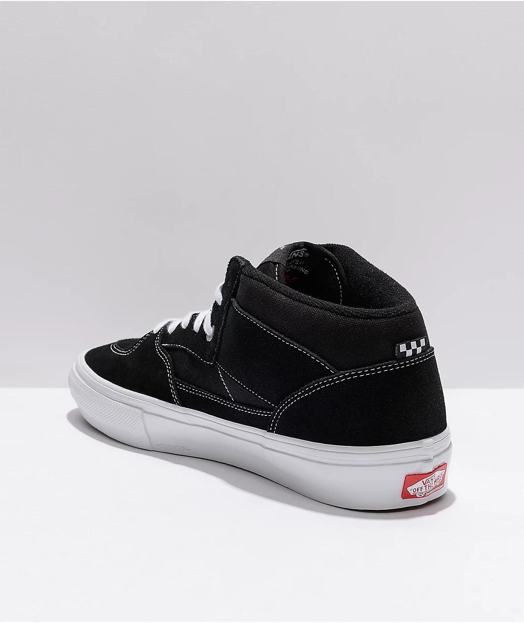 Vans Skate Half Cab Black & White Skate Shoes Product Image