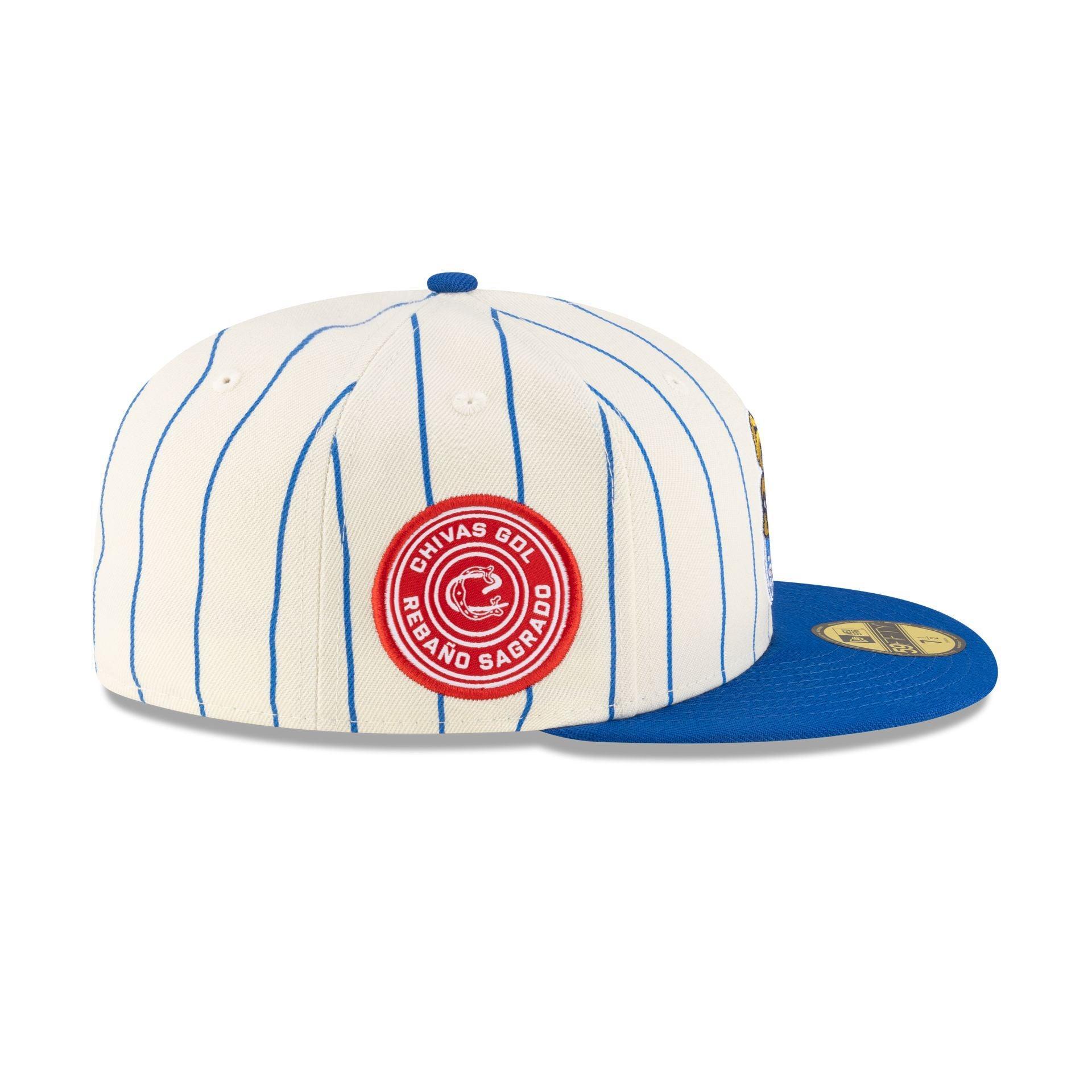 Cruz Azul Retro Pinstripe 59FIFTY Fitted Hat Male Product Image