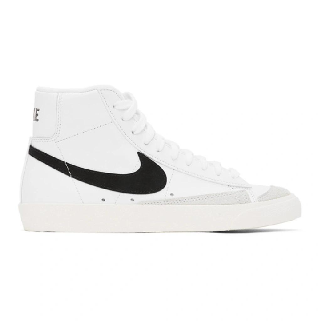 NIKE Blazer Mid 77 Vintage Sneakers Bq6806-100 In White Product Image