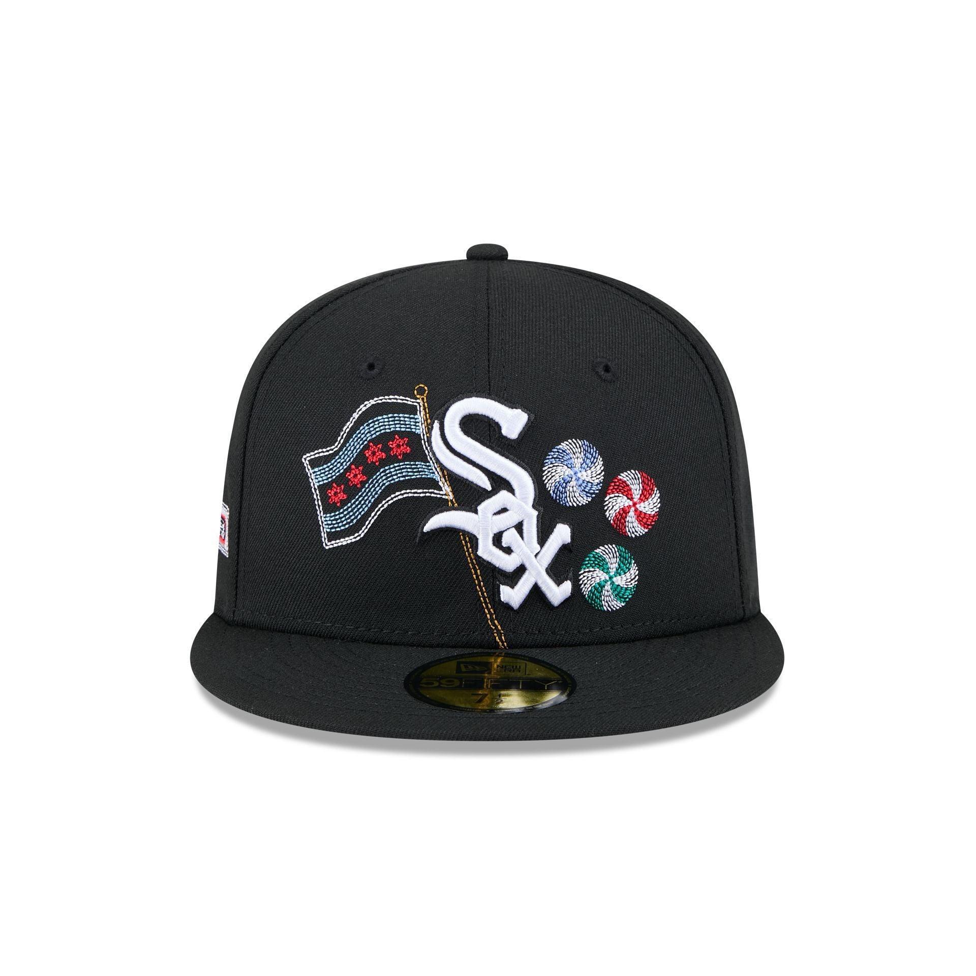 Chicago White Sox State Stitch 59FIFTY Fitted Hat Male Product Image