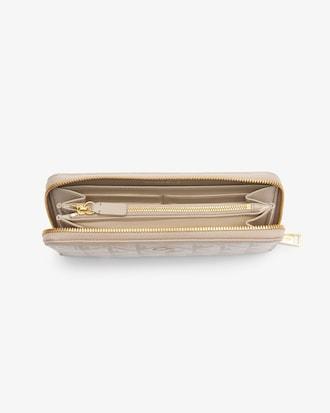 Maheki Zipped Embossed Leather Billfold Product Image