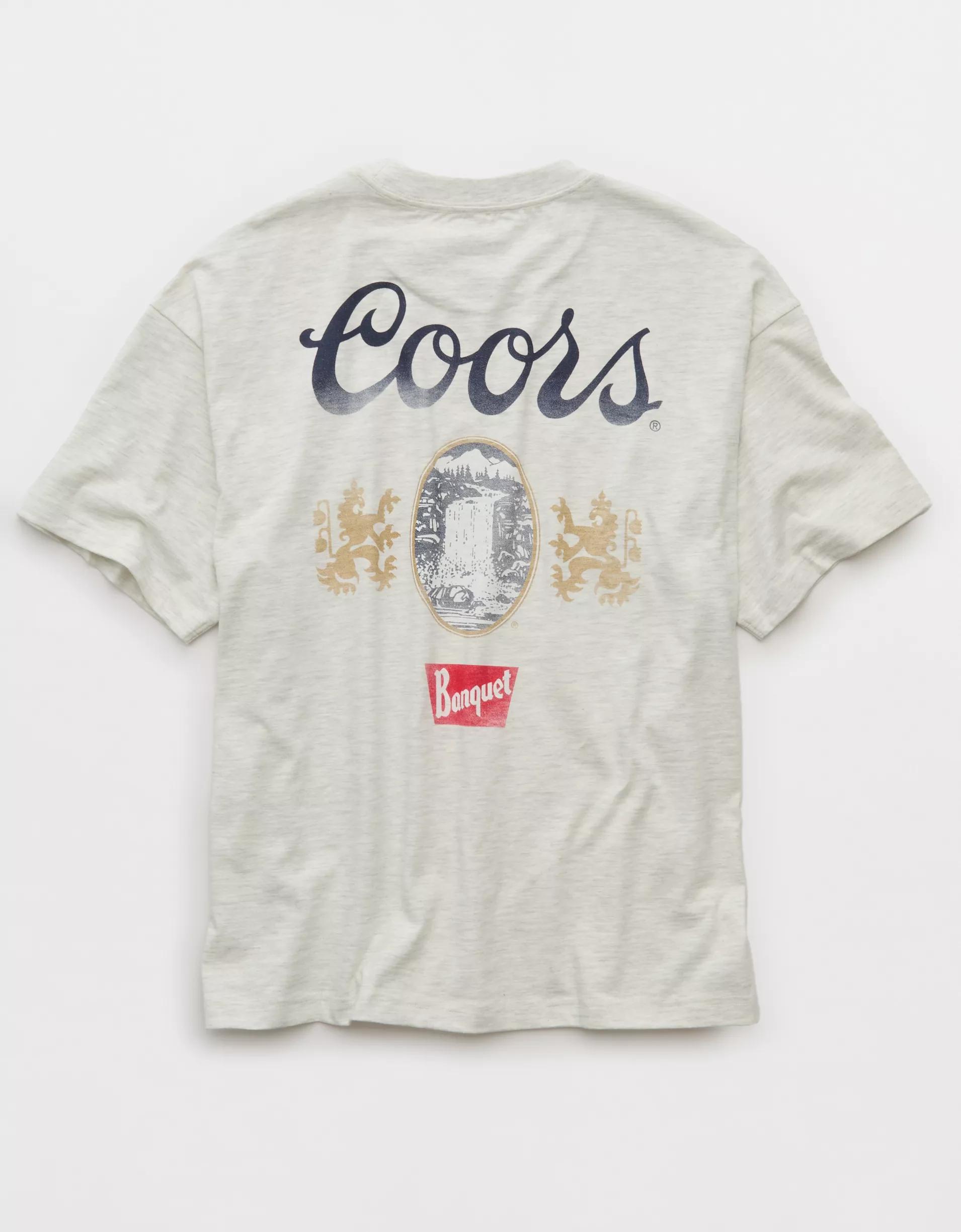 AE Boxy Coors Banquet Graphic T-Shirt Product Image