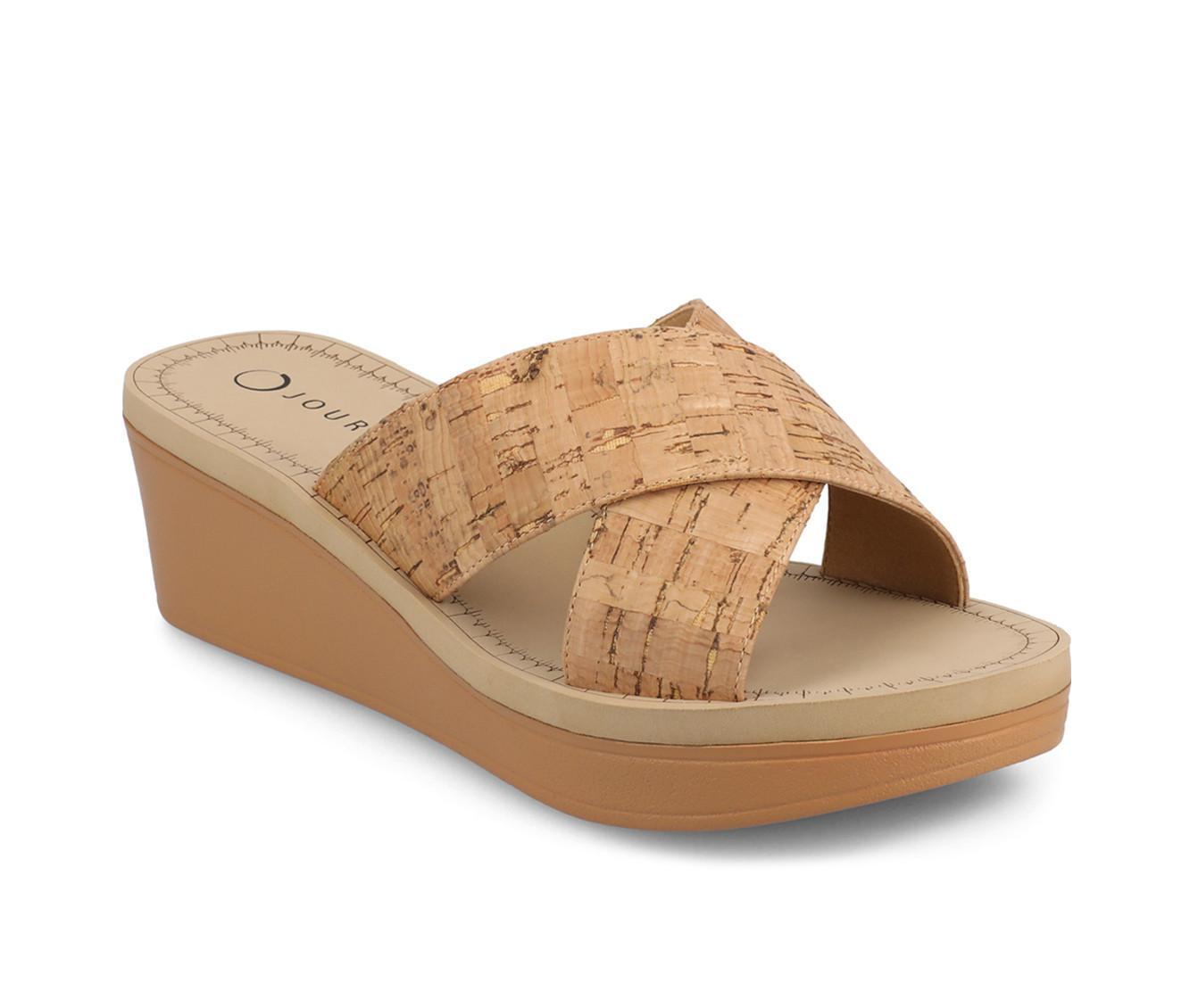 Women's Journee Collection Biara Wedge Sandals Product Image