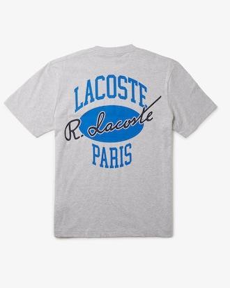 Men's Print Back Cotton T-Shirt Product Image