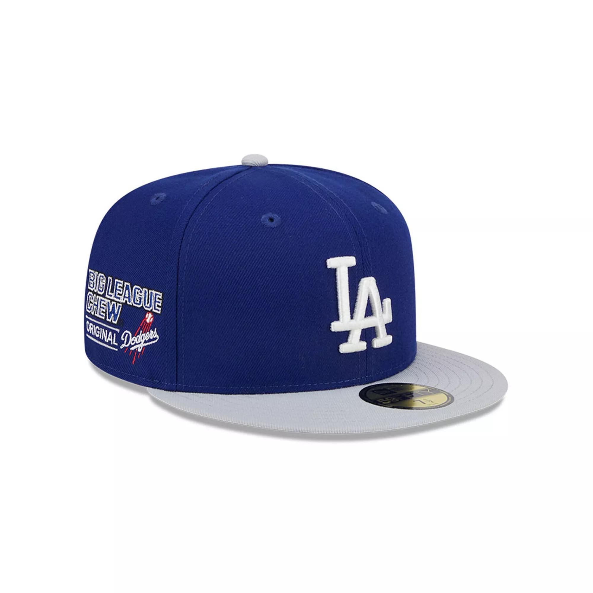 Men's New Era Royal Los Angeles Dodgers Big League Chew Team 59FIFTY Fitted Hat, Size: 7 1/4, Blue Product Image
