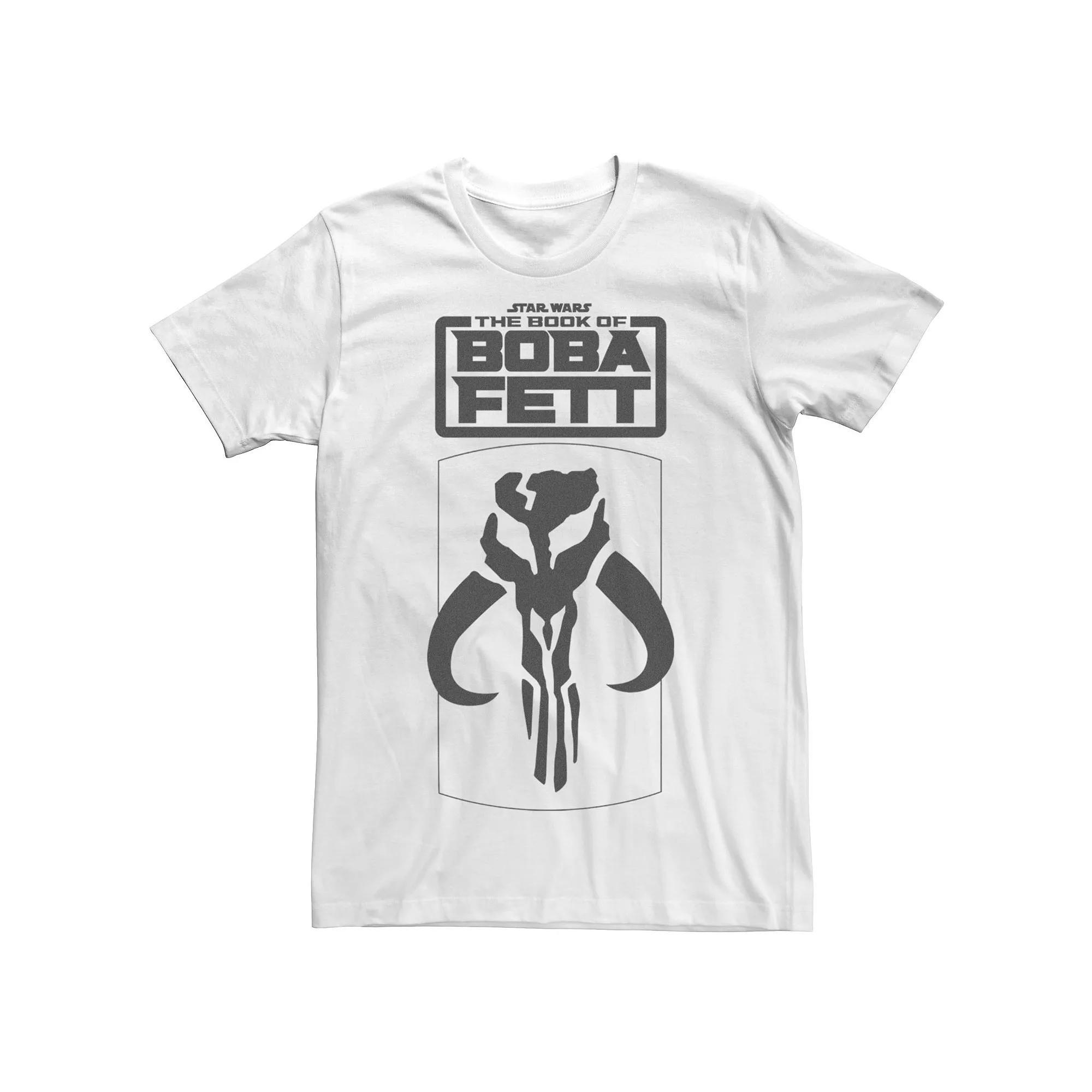 Men's Star Wars The Book Of Boba Fett Bantha Skull Stamp Tee, Size: XS, White Product Image