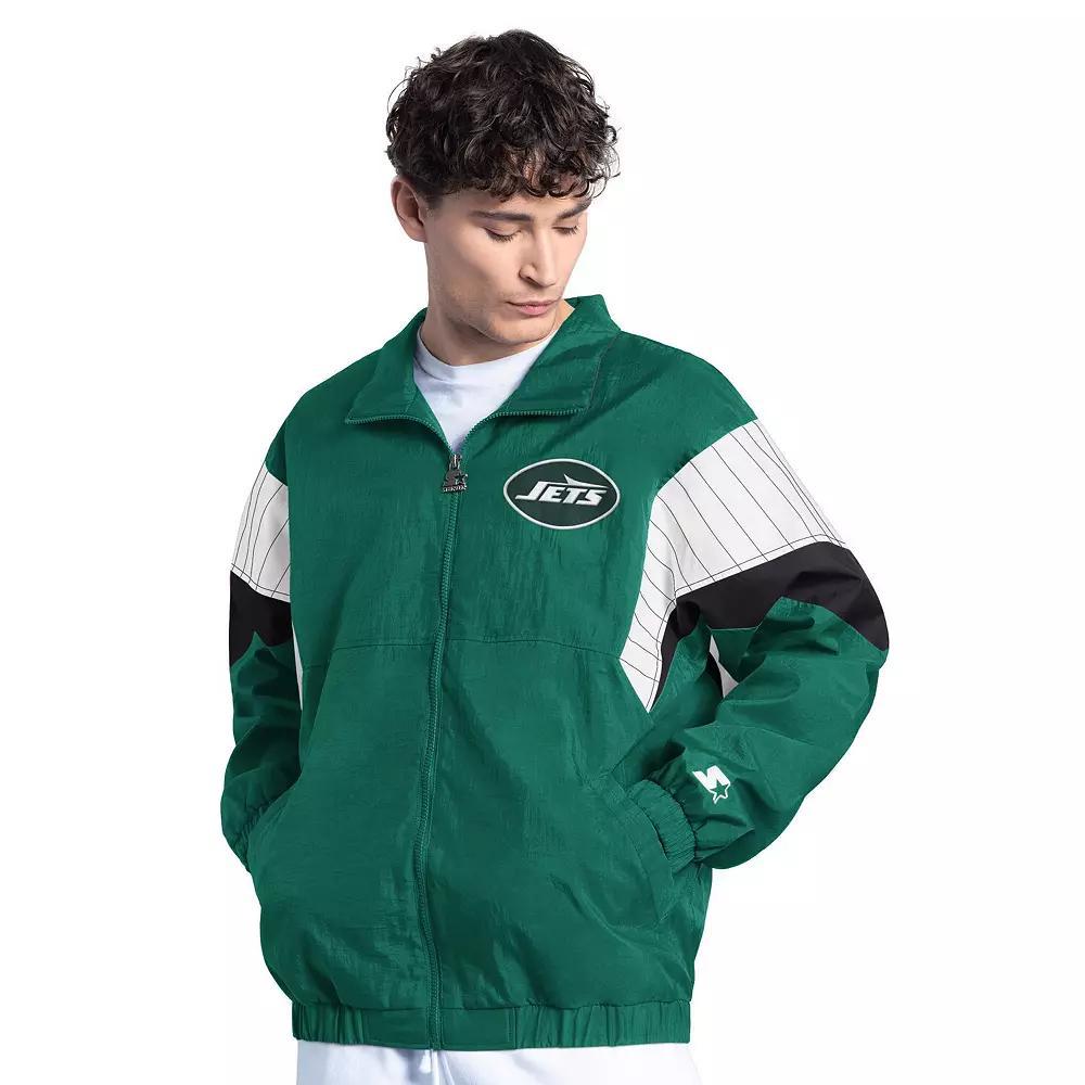 Men's Starter Kelly Green Boston Celtics Yard Line Full-Zip Jacket,  Product Image