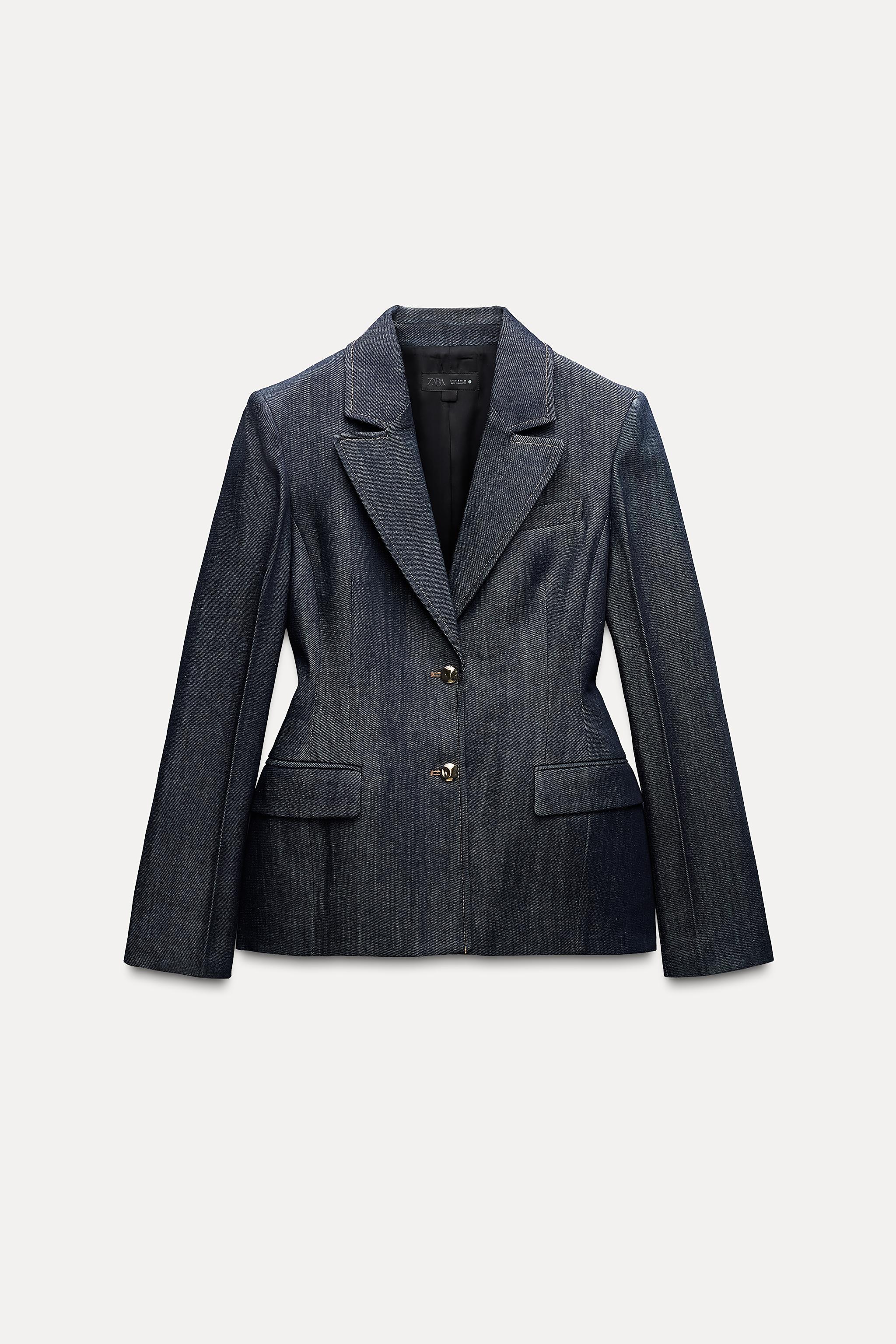 DENIM BLAZER ZW COLLECTION Product Image