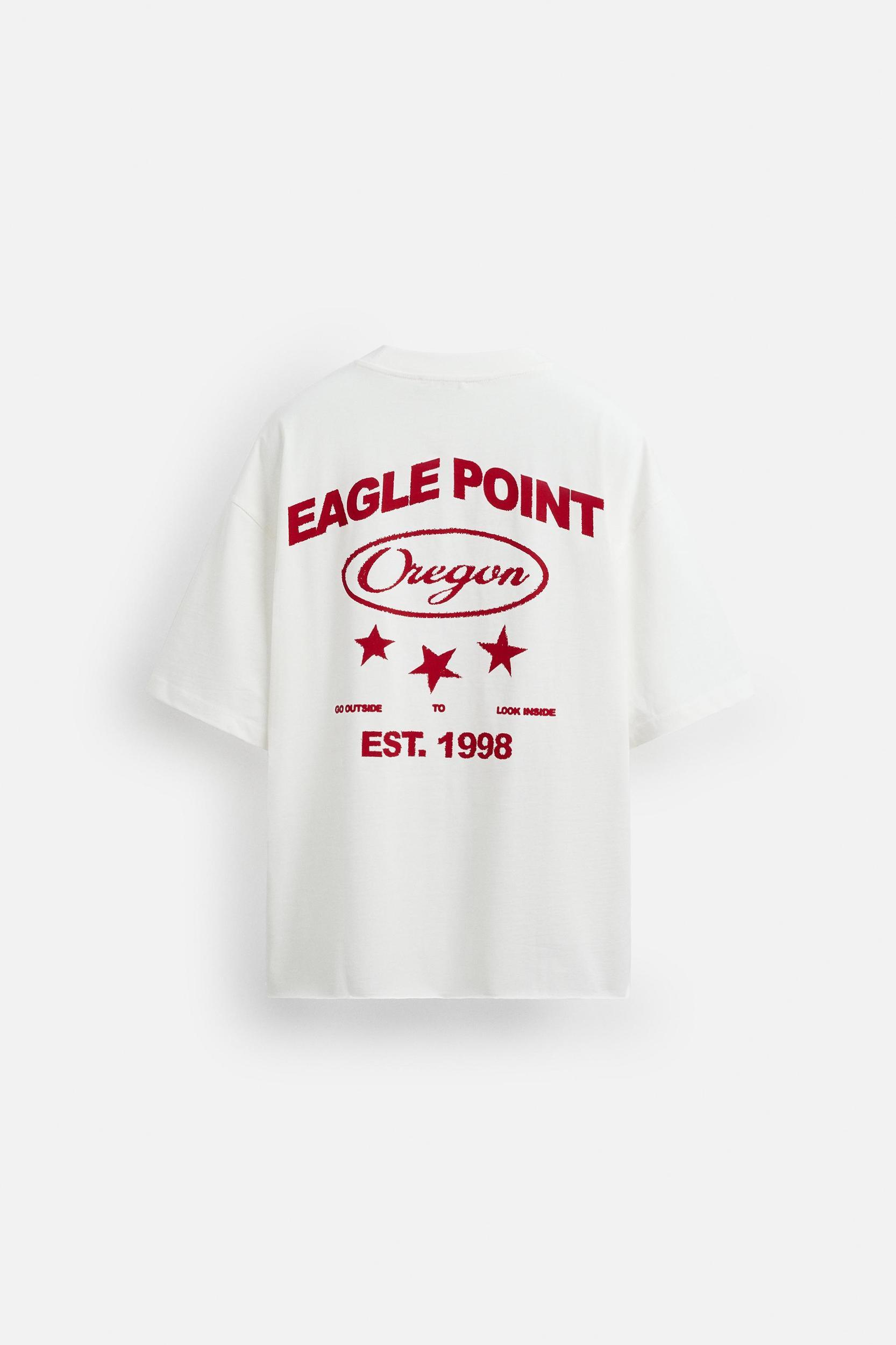 WASHED PRINT T-SHIRT Product Image