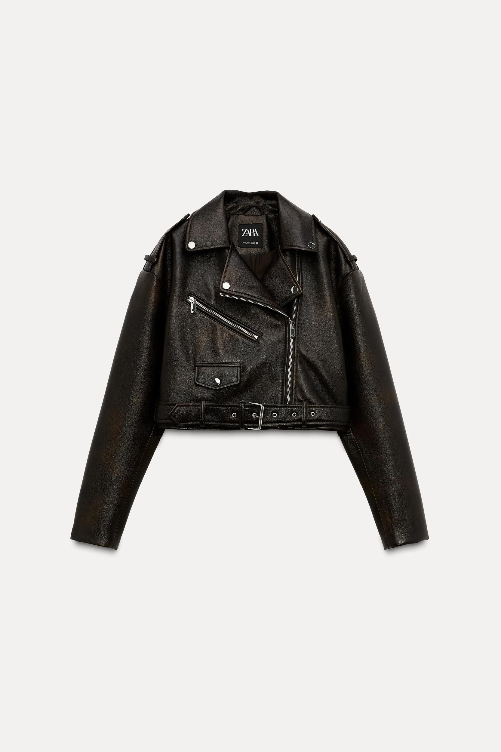 SHINY BIKER JACKET Product Image