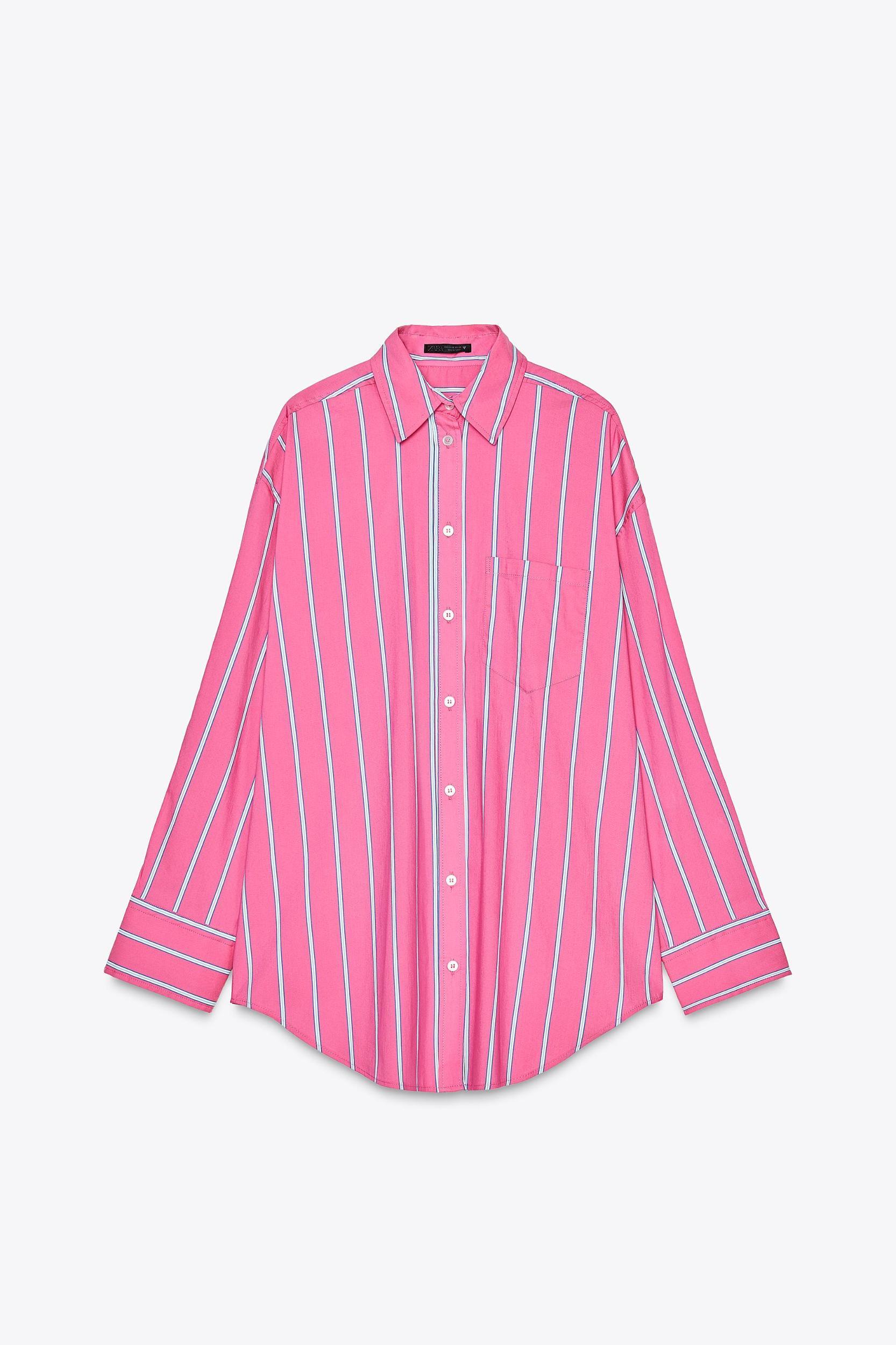 OVERSIZED STRIPED SHIRT Product Image