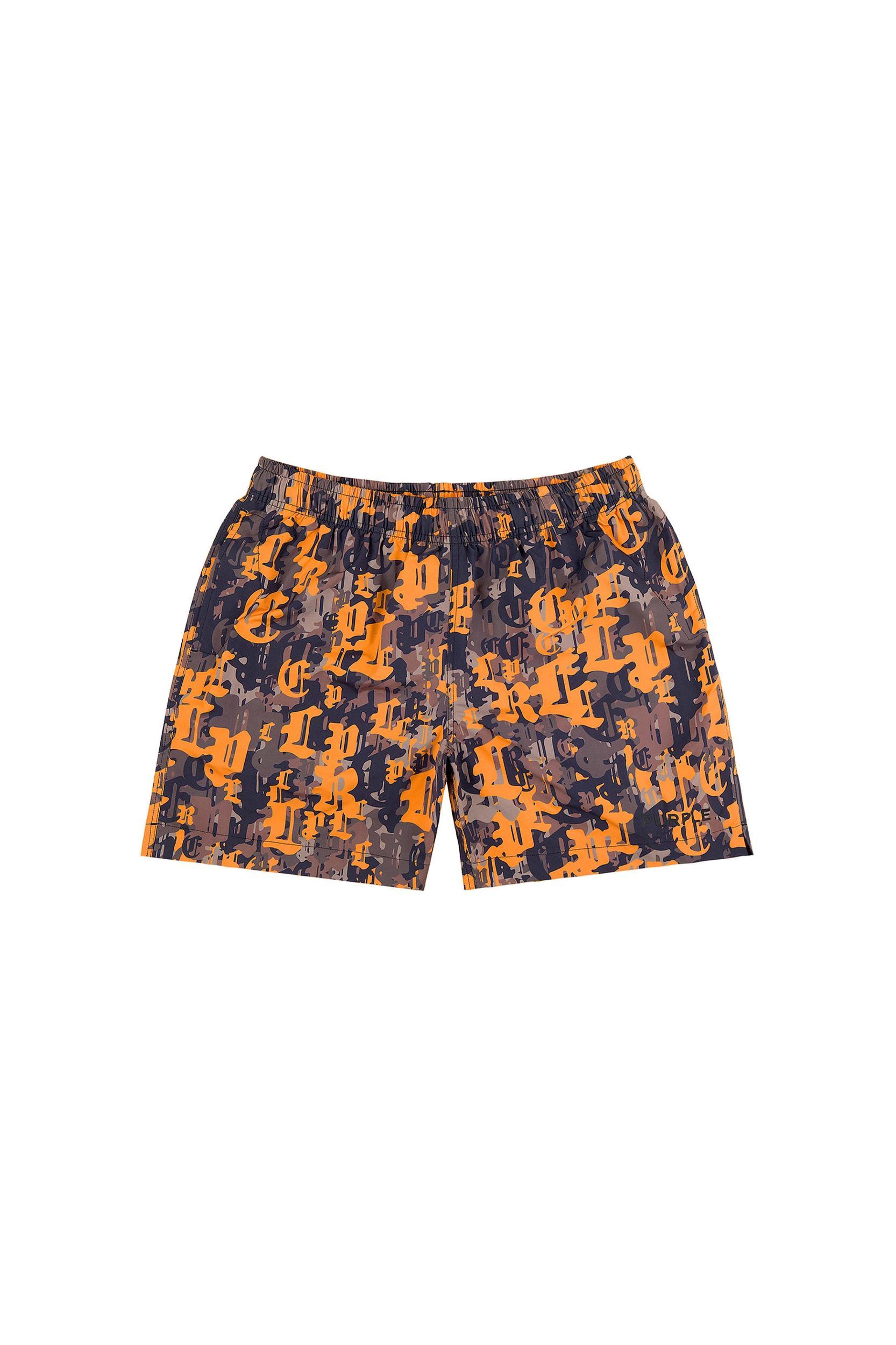 Gothic Camo All Around Shorts Male Product Image