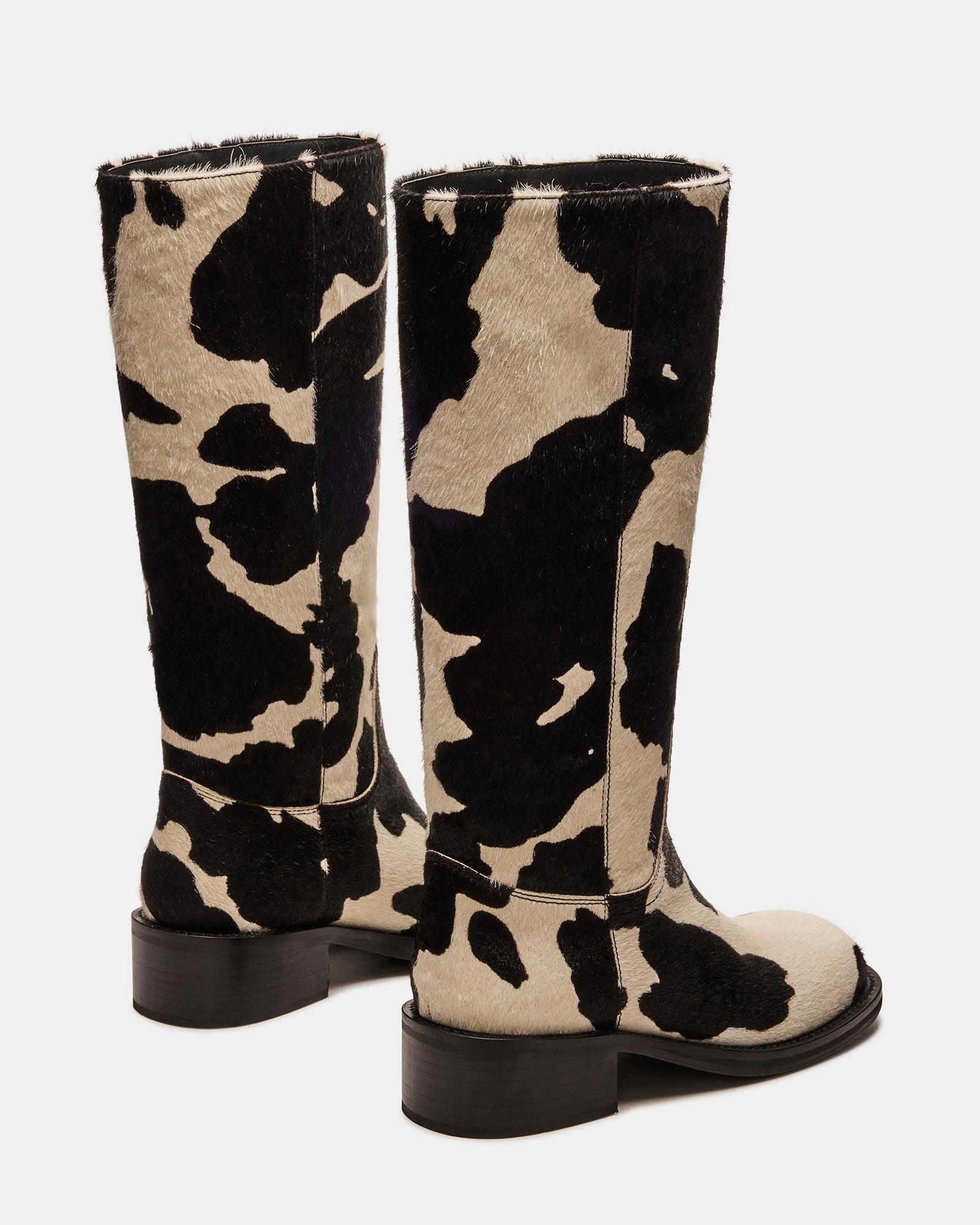 RIGGS BLACK COW PRINT Female Product Image