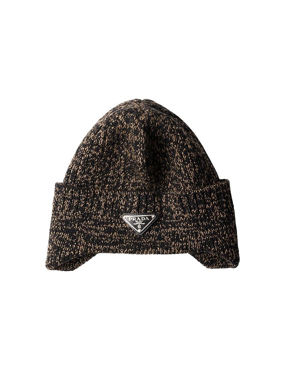Mens Mlange Wool Beanie Product Image
