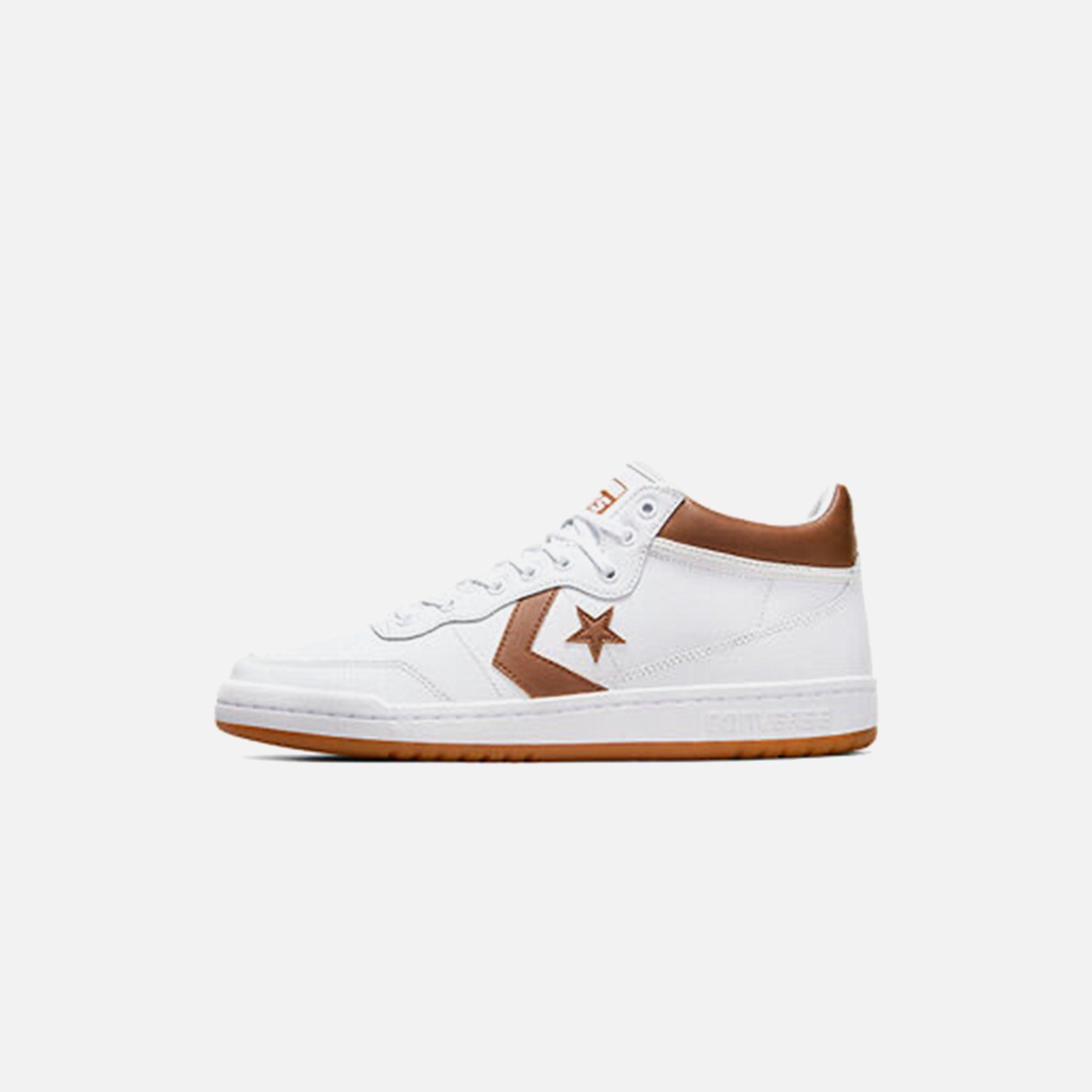 Converse Cons Fastbreak Pro - White / Warm Tan / Black Male Product Image